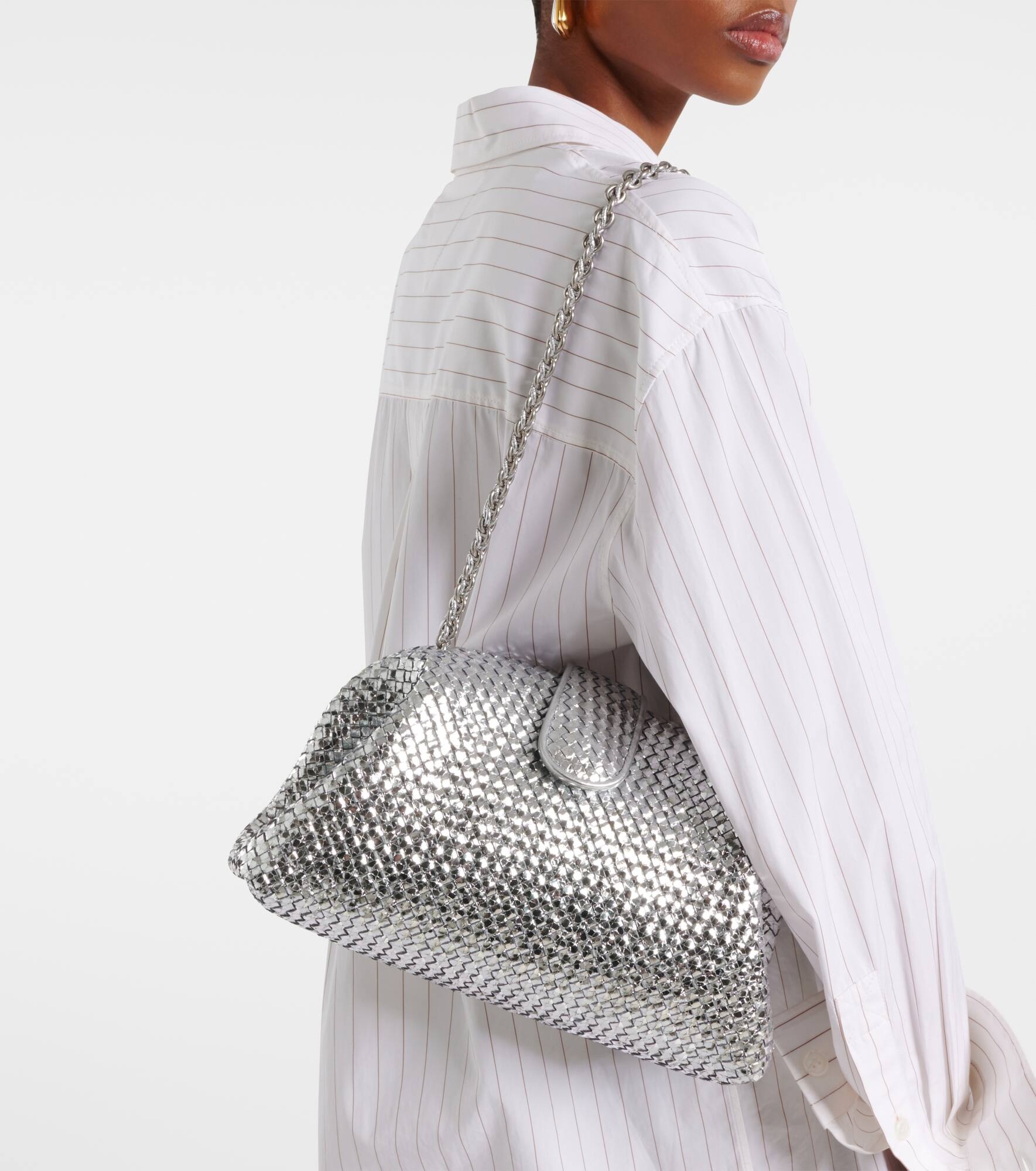 Lauren 1980 Medium leather clutch - 7