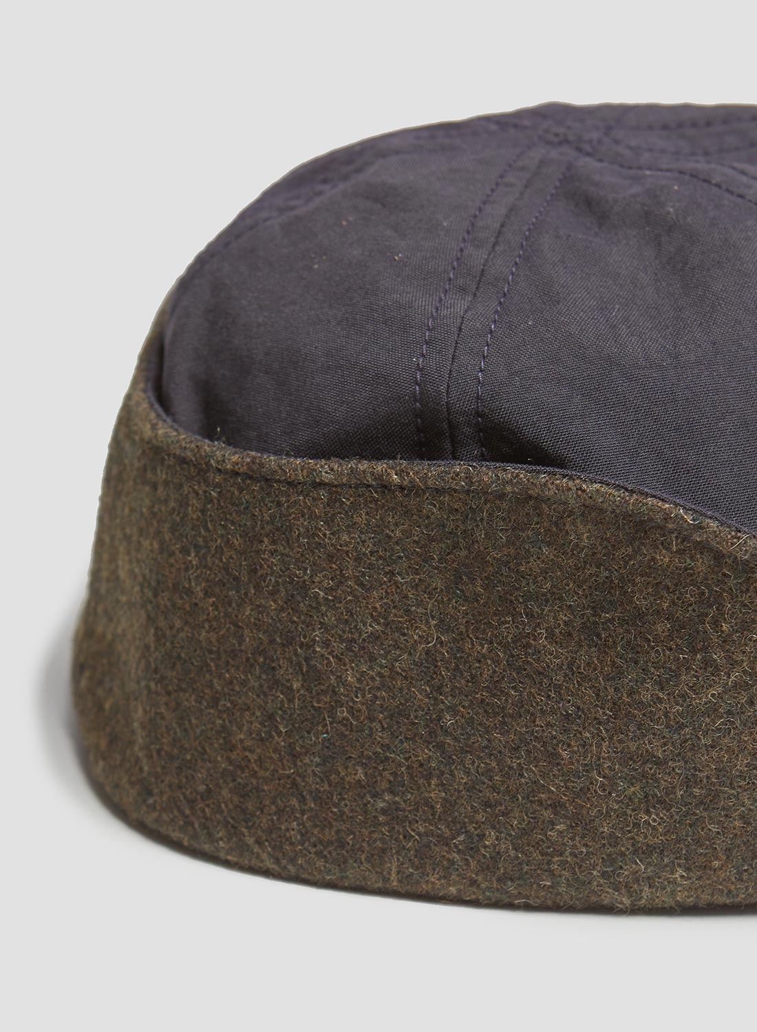 Army Mountain Cap in Dark Navy - 4