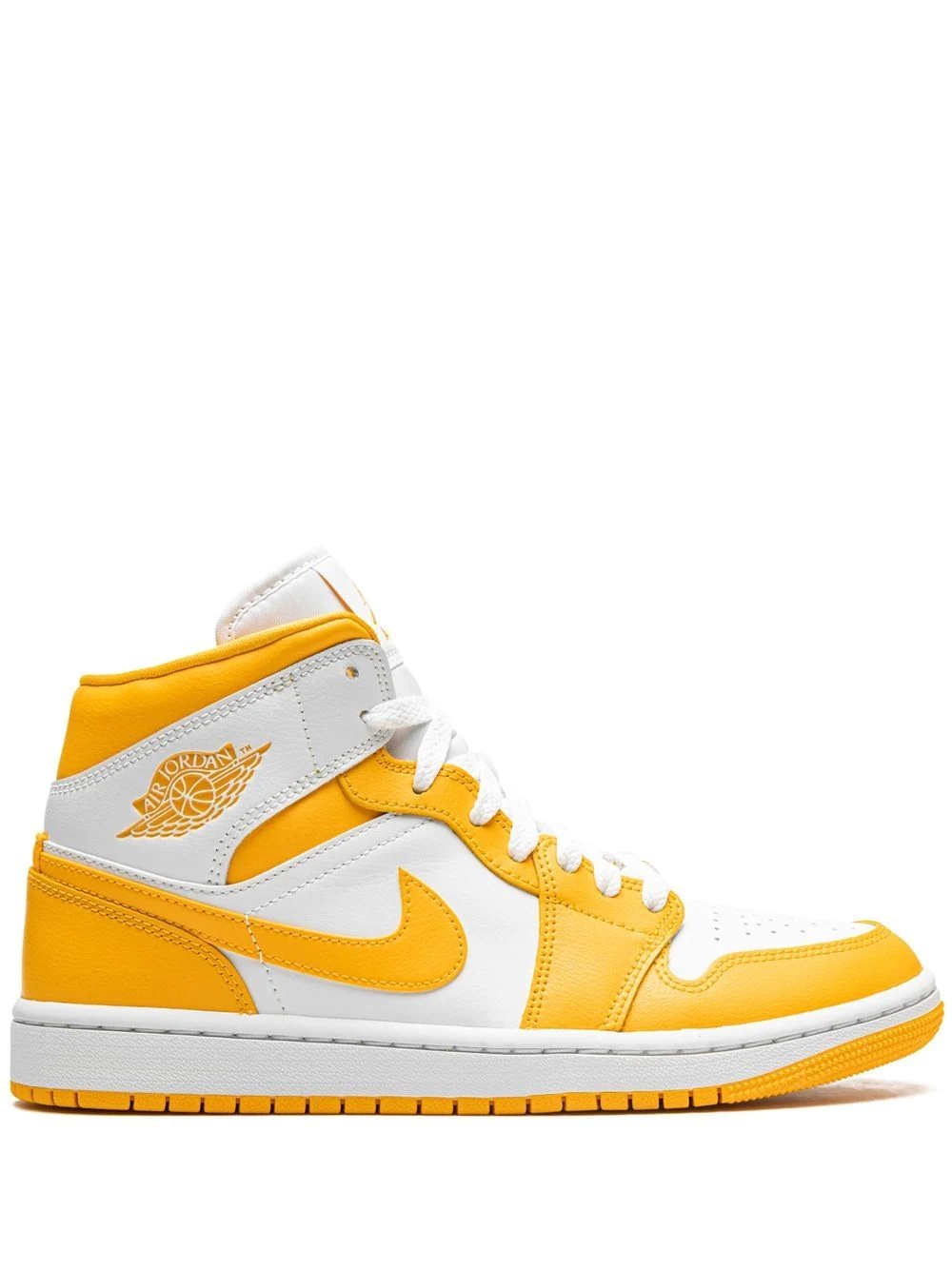 Jordan 1 Mid "White/University Gold" sneakers - 1