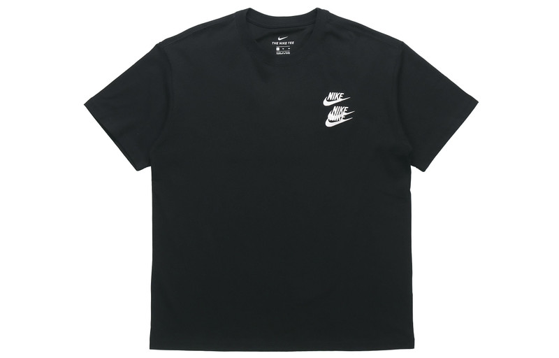 Nike World Tour Around the world Round Neck Short Sleeve Black DA0990-010 - 1