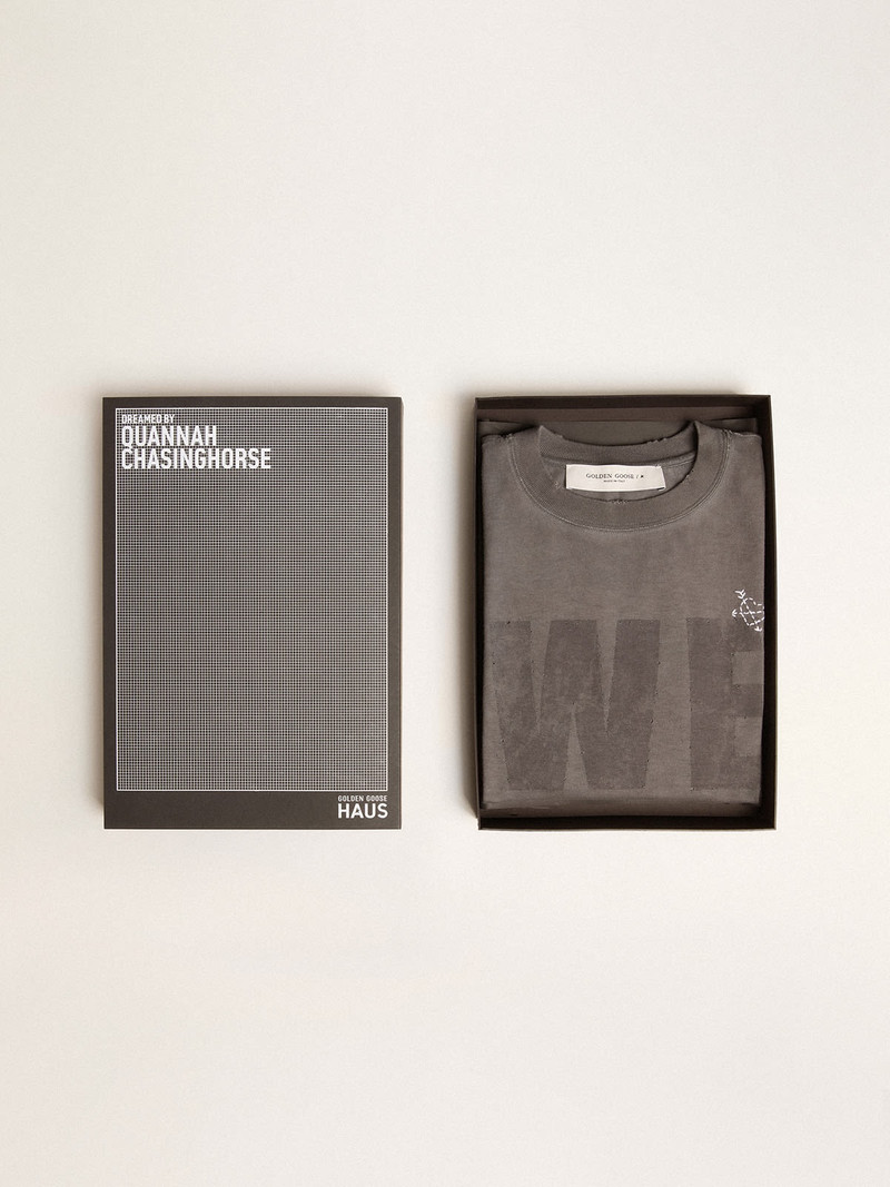 Exclusive HAUS of Dreamers T-shirt dress in anthracite 3