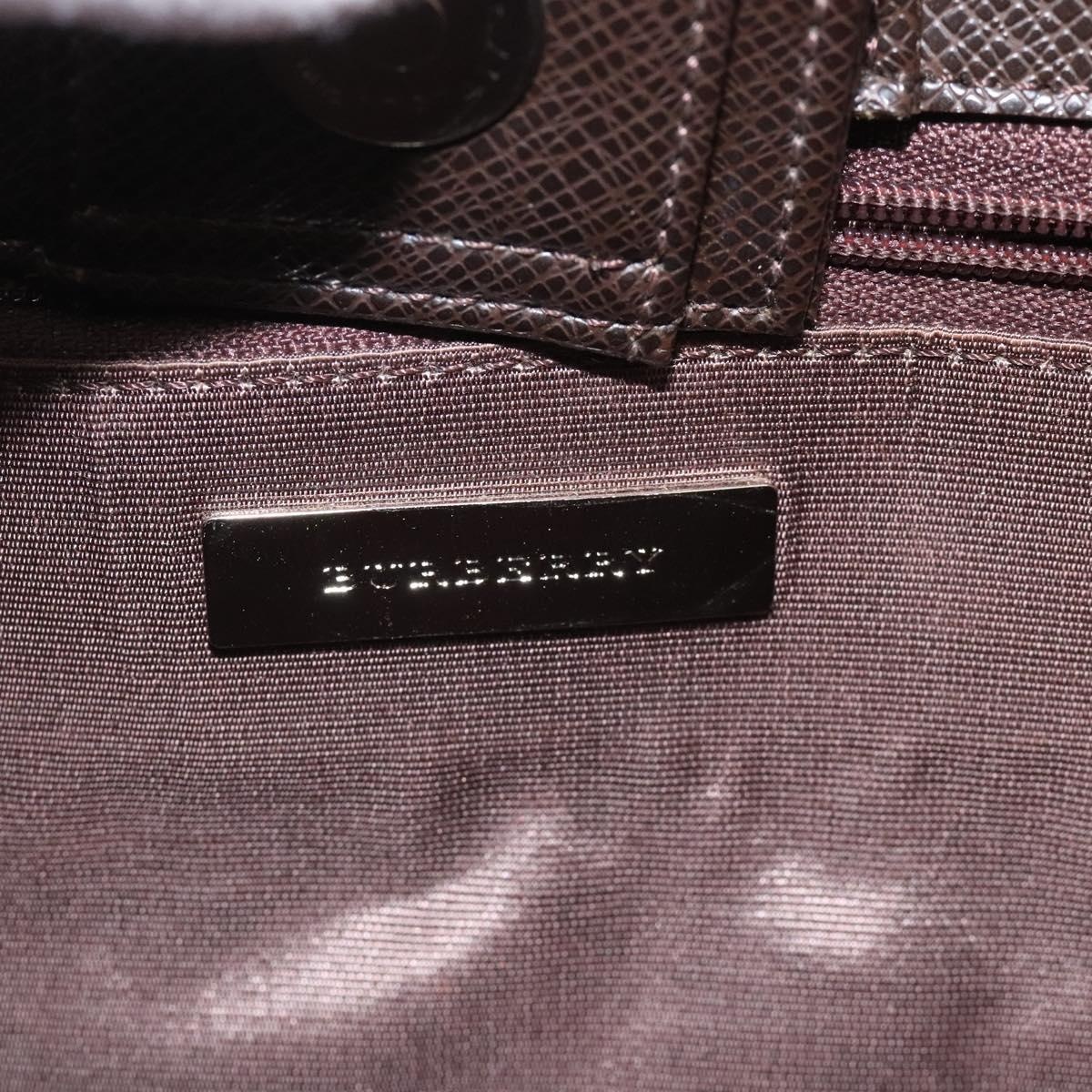Burberry Nova Check Hand Bag Canvas Beige - 16