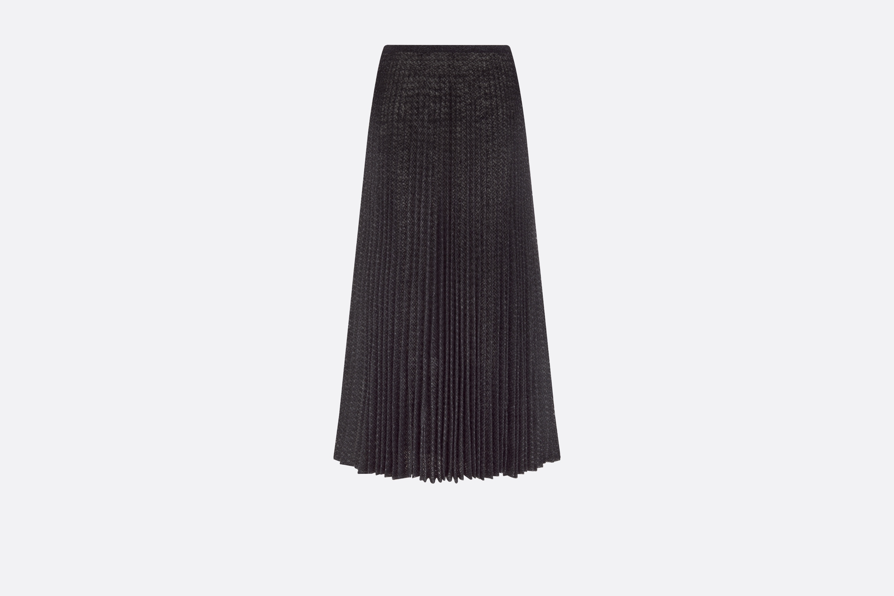 Pleated Mid-Length Skirt - 6