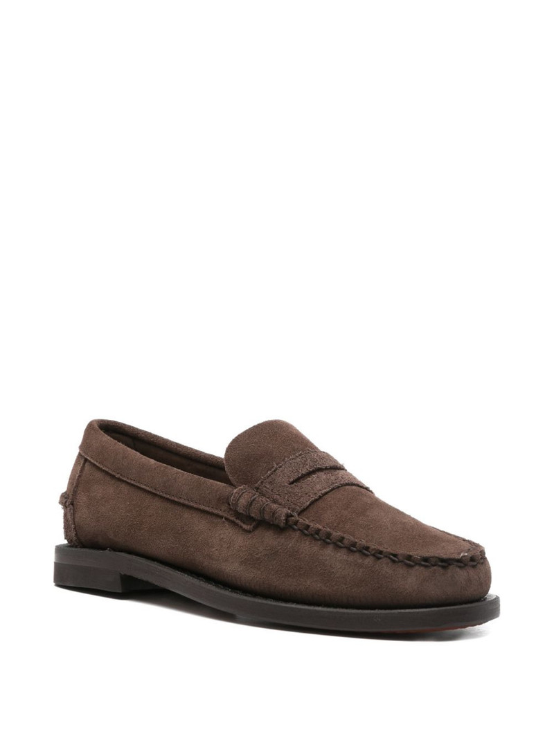 SEBAGO braided penny loafers outlook