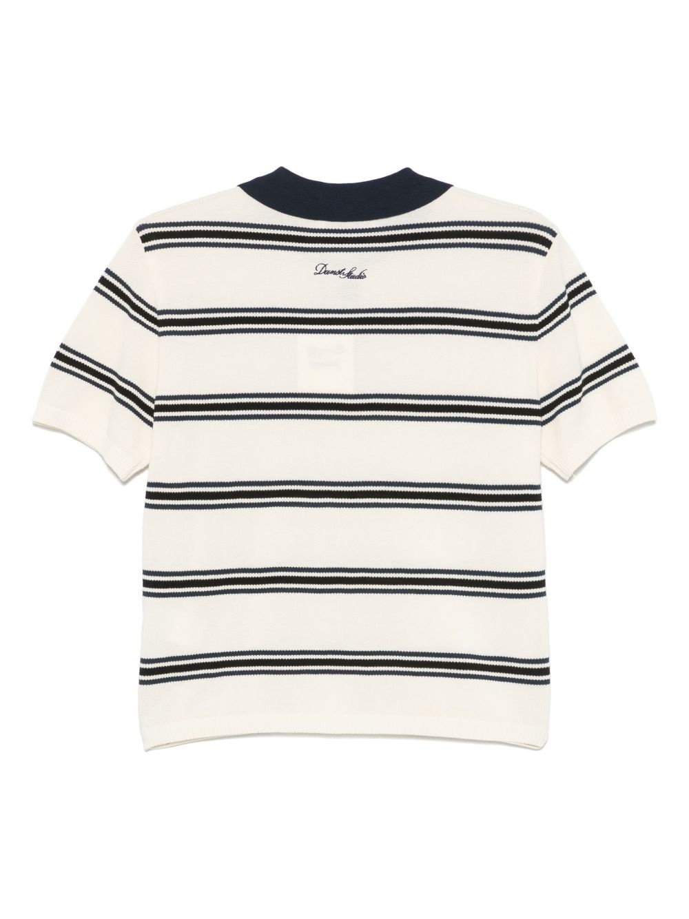 striped polo shirt - 2