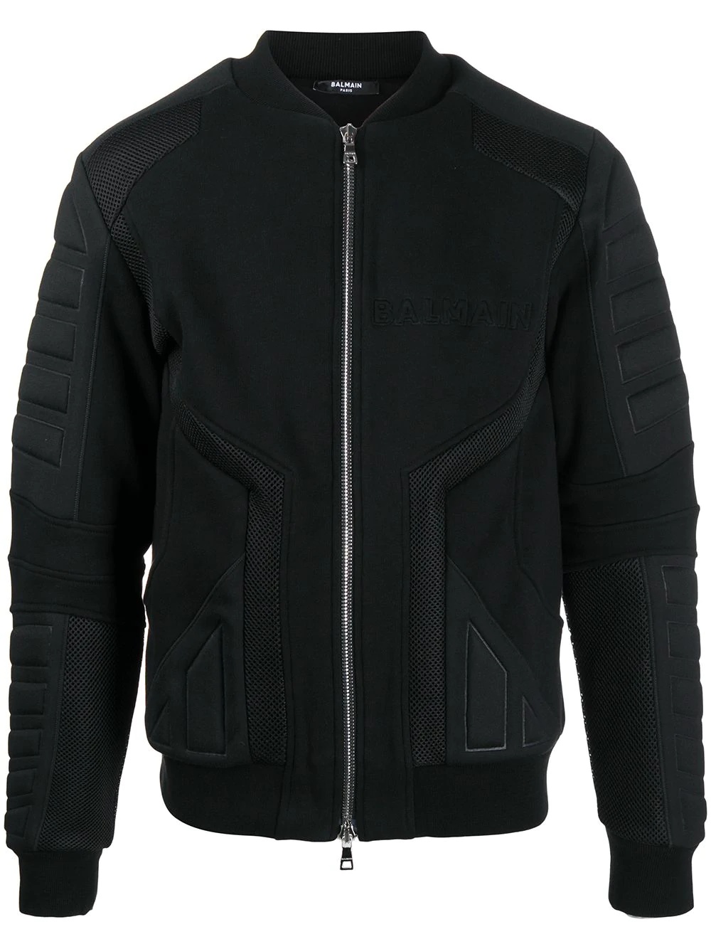 panelled bomber jacket - 1