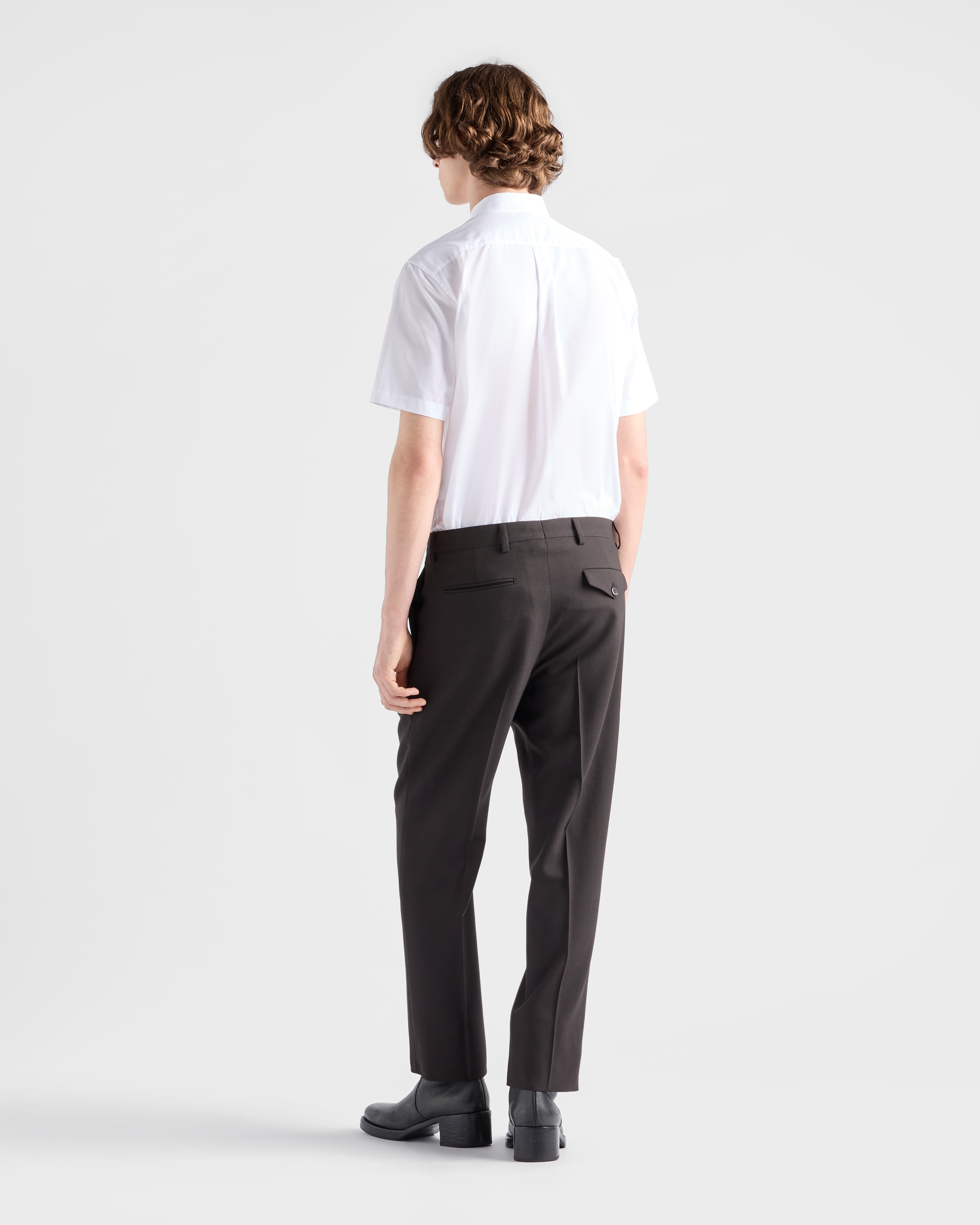 Short-sleeved cotton shirt - 5