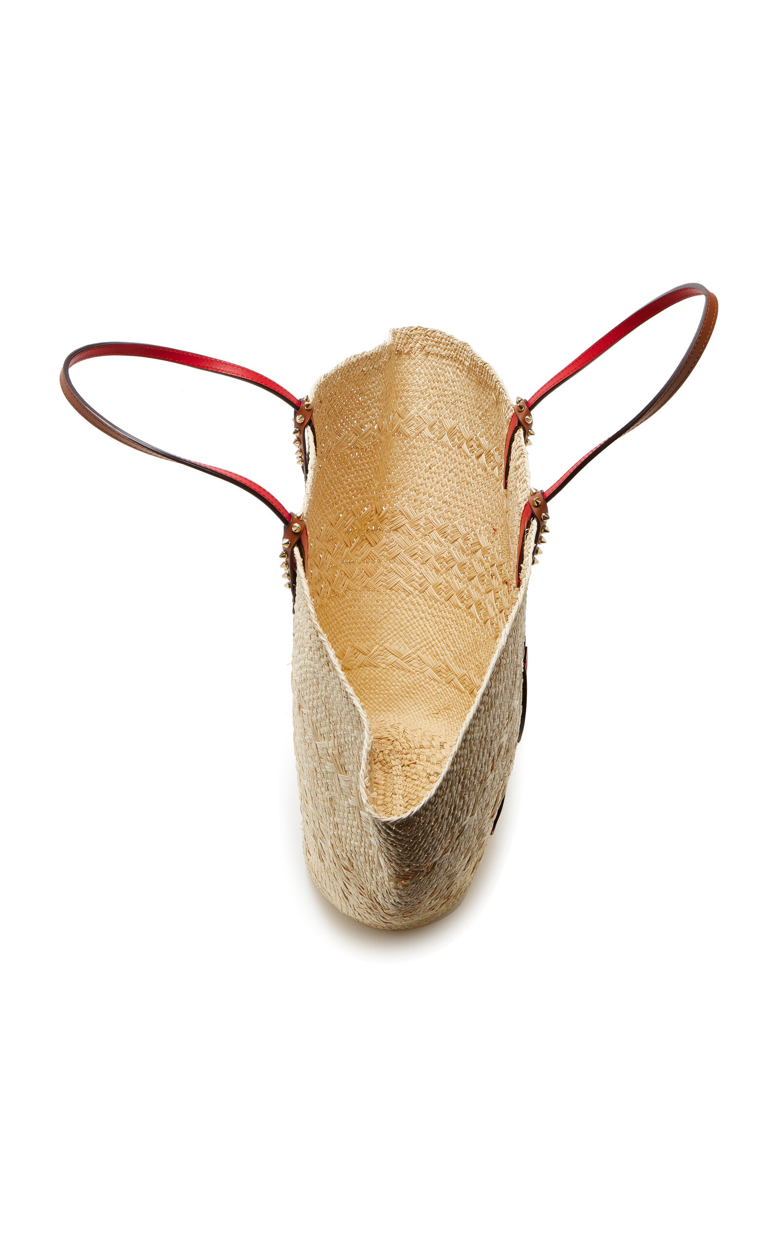 Cabata Large Raffia Basket Bag neutral - 5