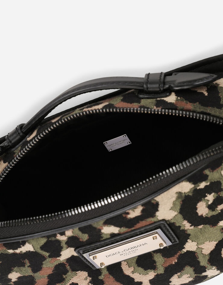 Camouflage jacquard belt bag - 5