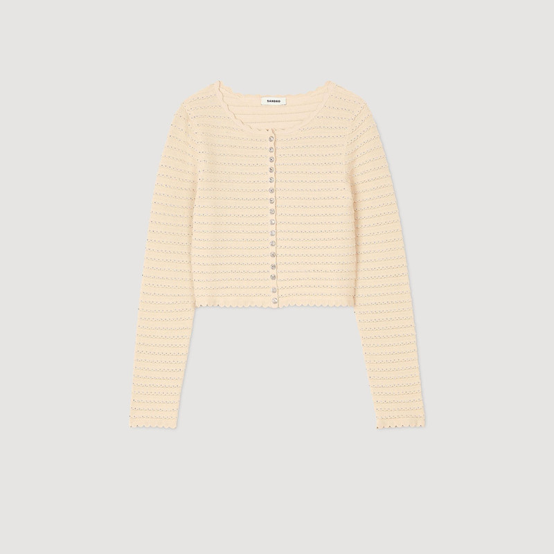 RHINESTONE CARDIGAN 6