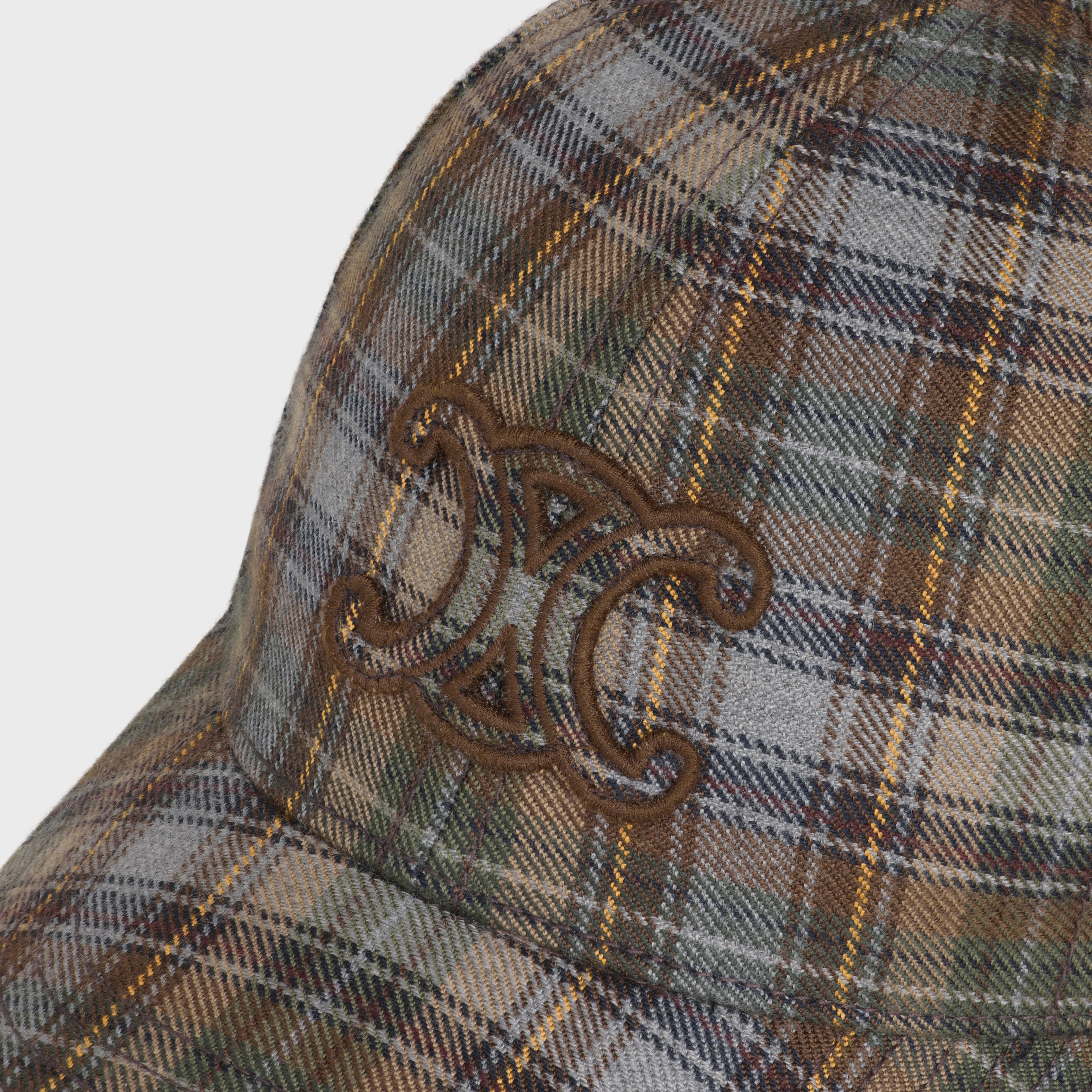 Triomphe baseball cap in cashmere - 5