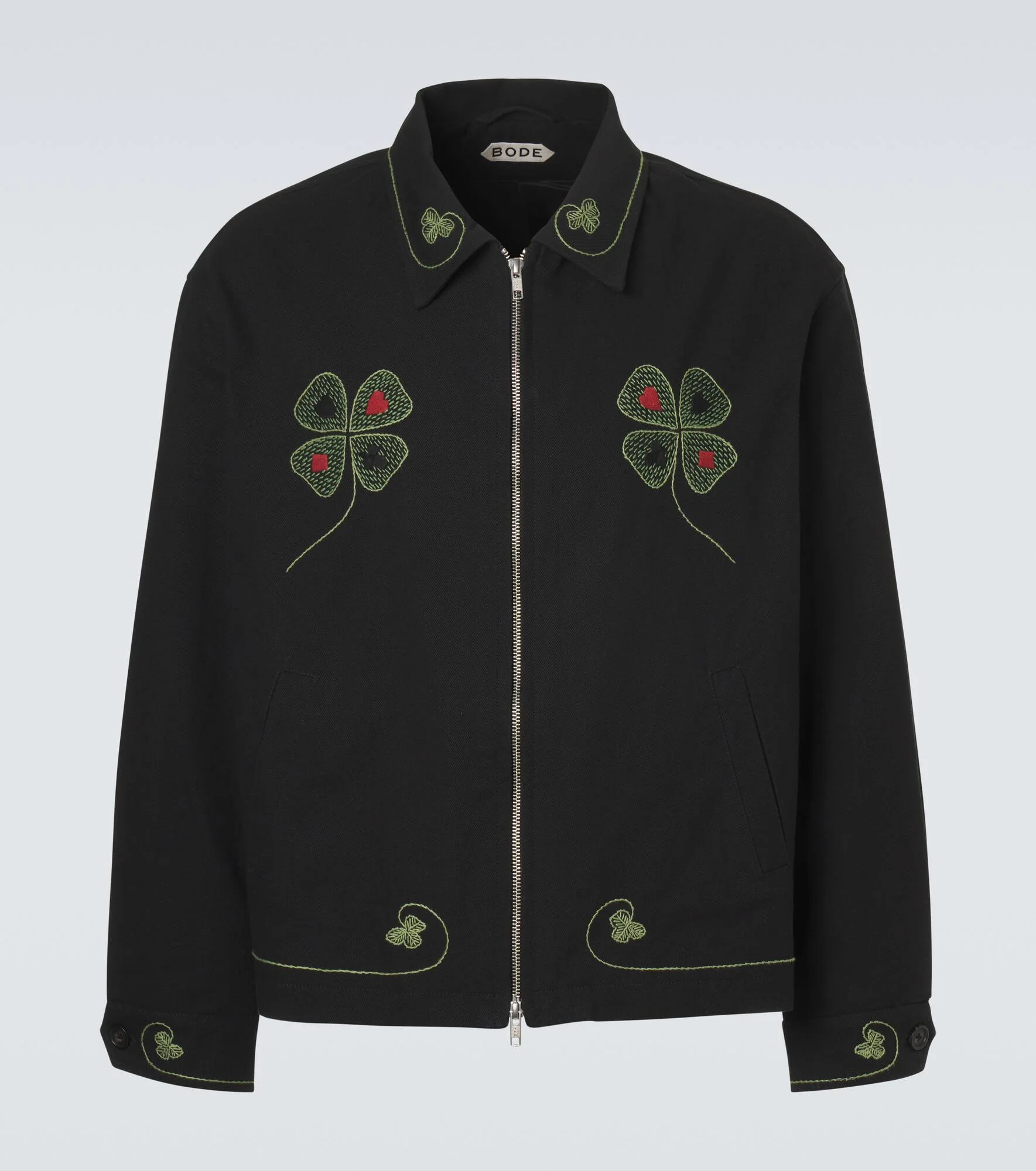 Lucky Draw cotton twill jacket - 1