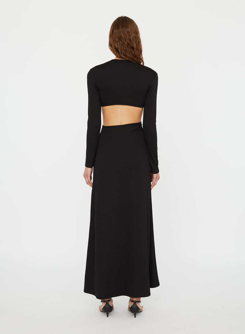 S-Buckle Long Sleeve Dress 3