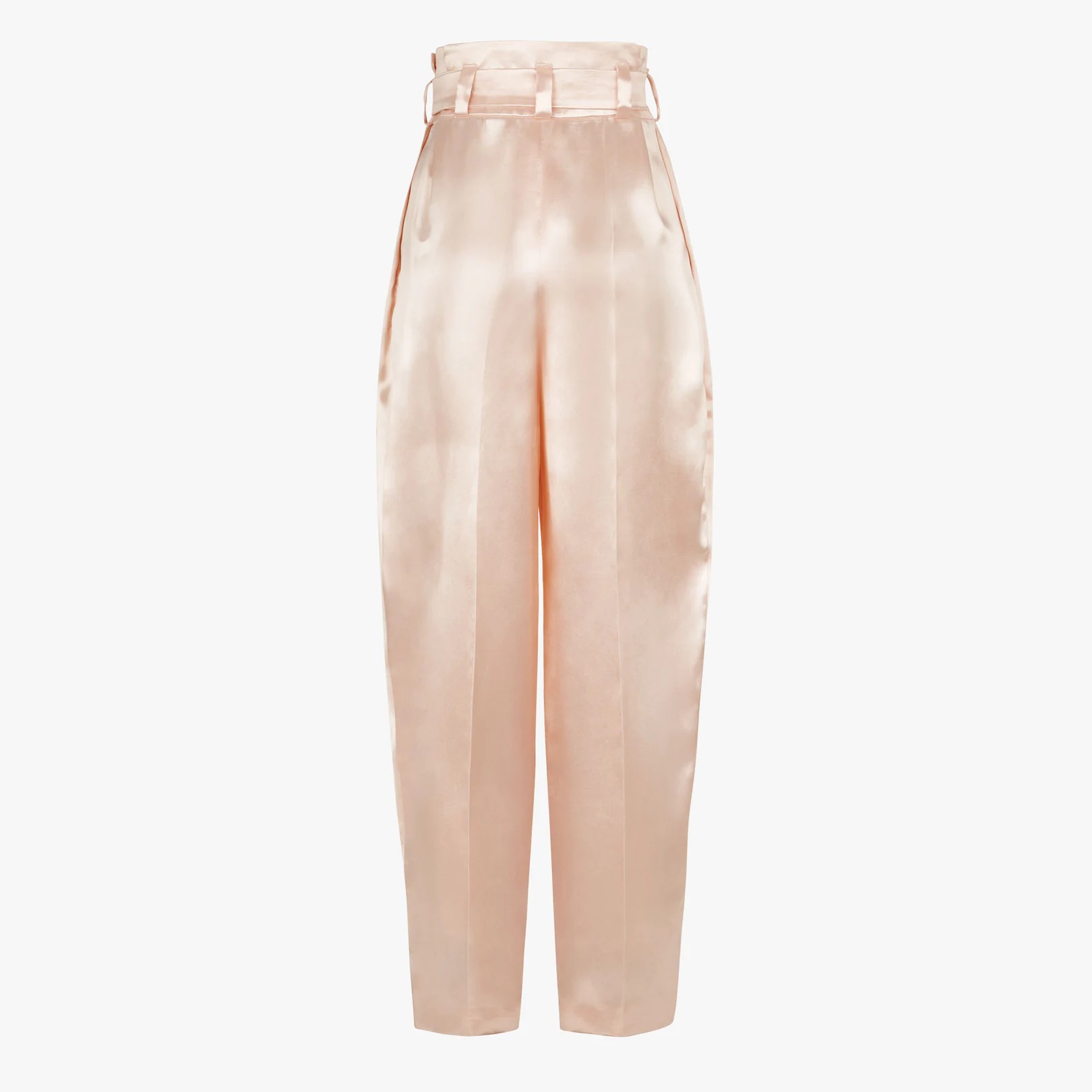 Pink satin pants - 2