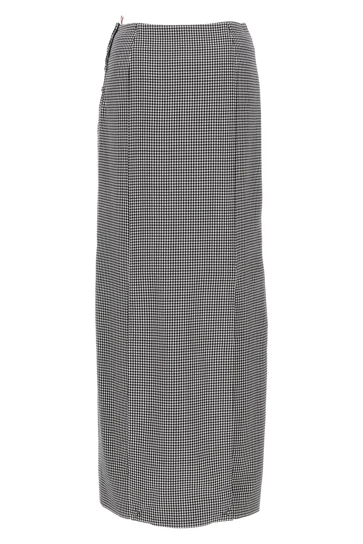 Pied de poule long skirt - 3