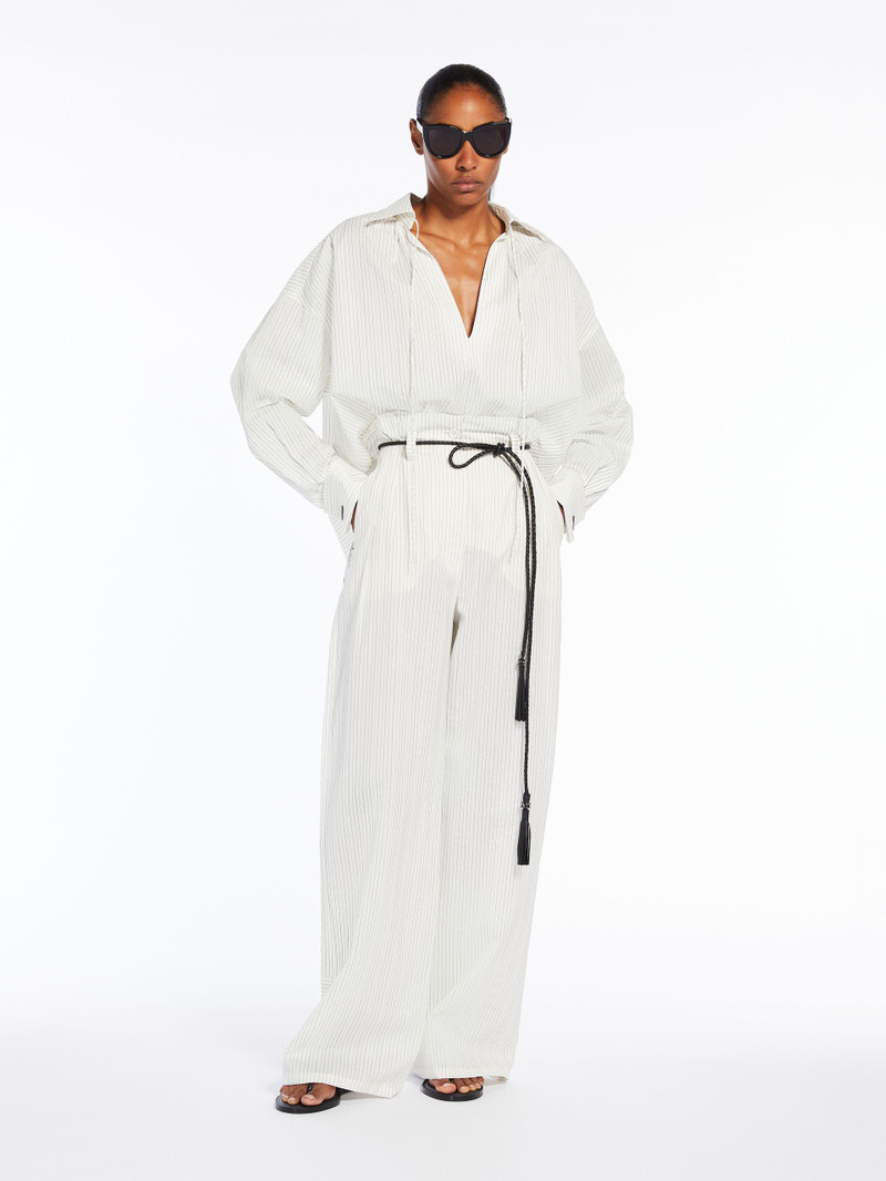 Max Mara SALETTA Cotton and silk soft shirt outlook