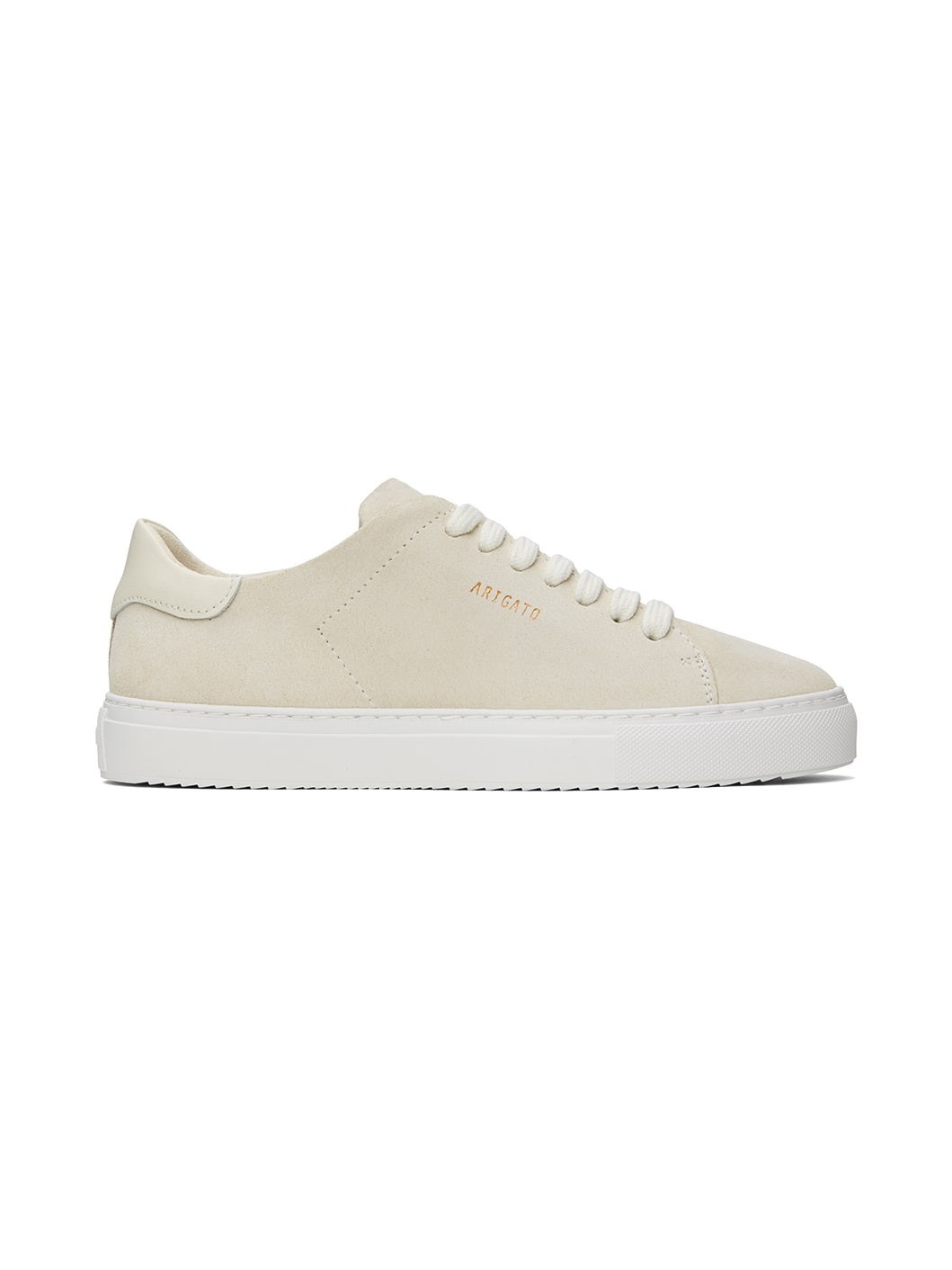 Beige Clean 90 Suede Sneakers - 1