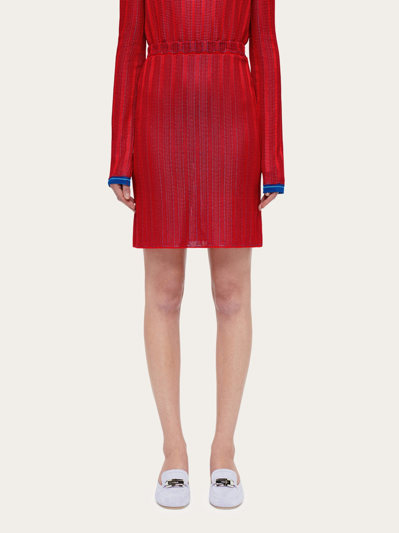 FERRAGAMO Knitted mini skirt outlook