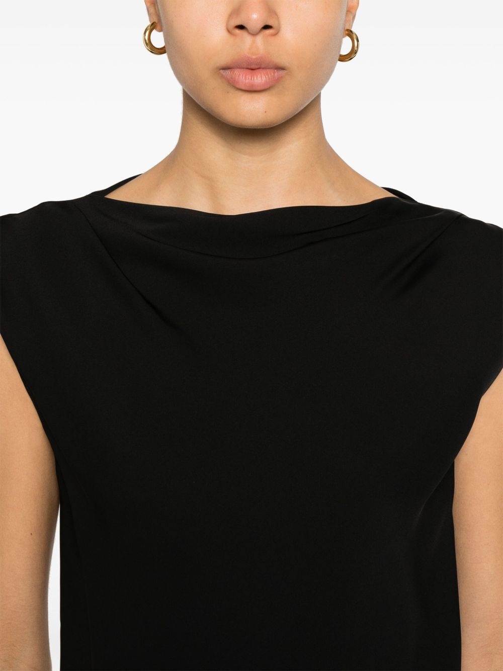 cowl-neck blouse - 5