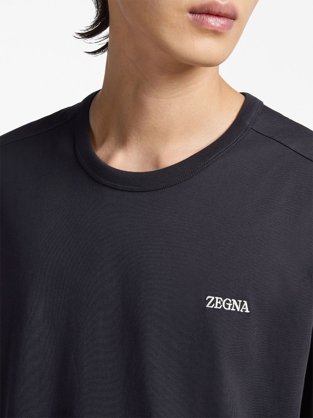 LOGO-EMBROIDERED COTTON T-SHIRT - 4
