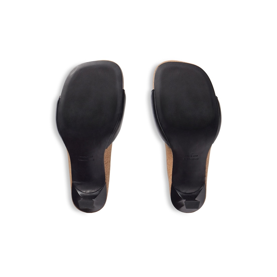 Women's Balenciaga I Scholl Sandal  in Black - 7