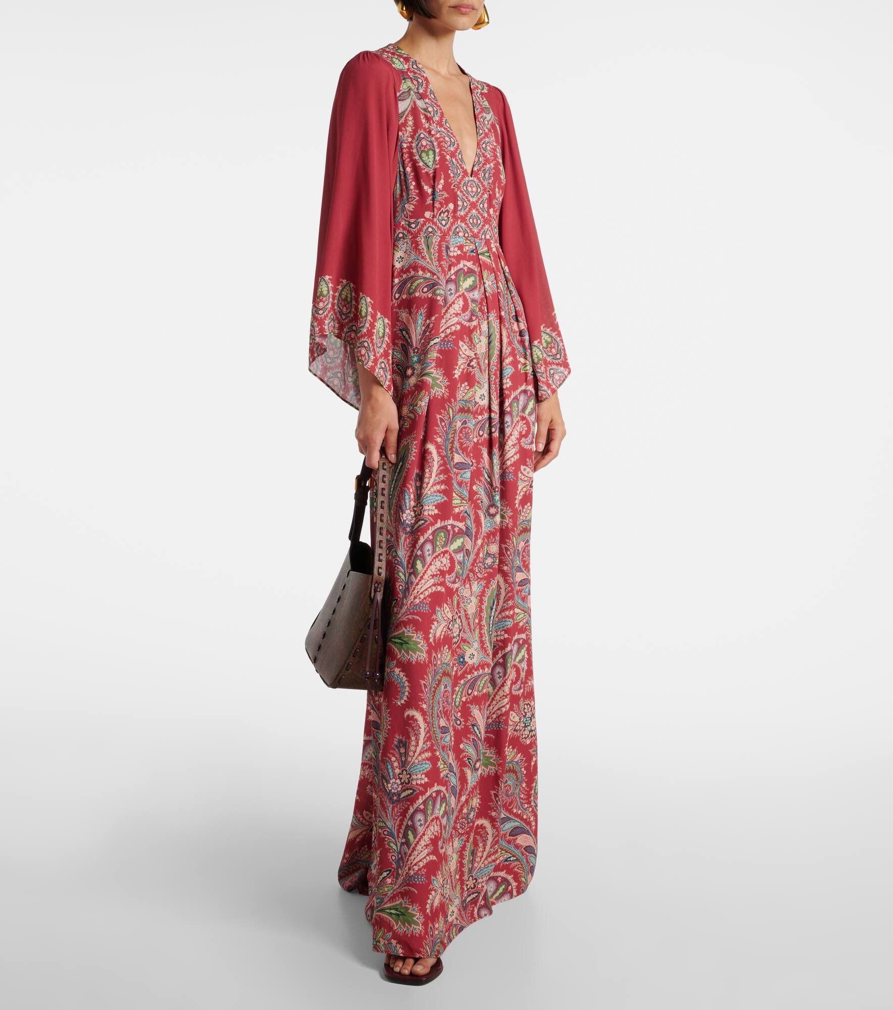 Paisley maxi dress - 2