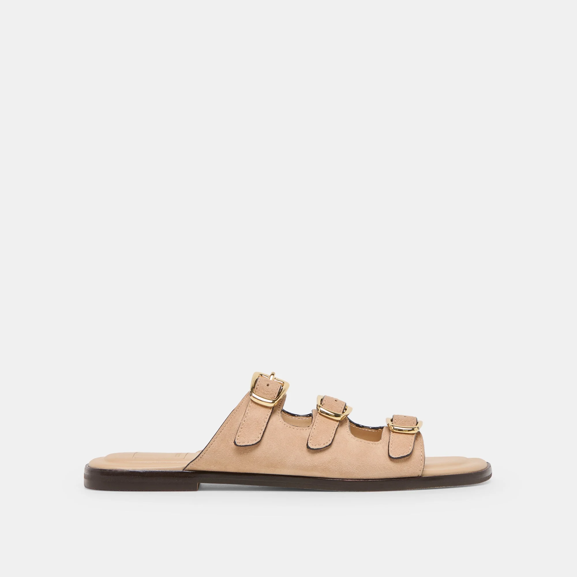 FIN SANDALS BAMBOO SUEDE - 1