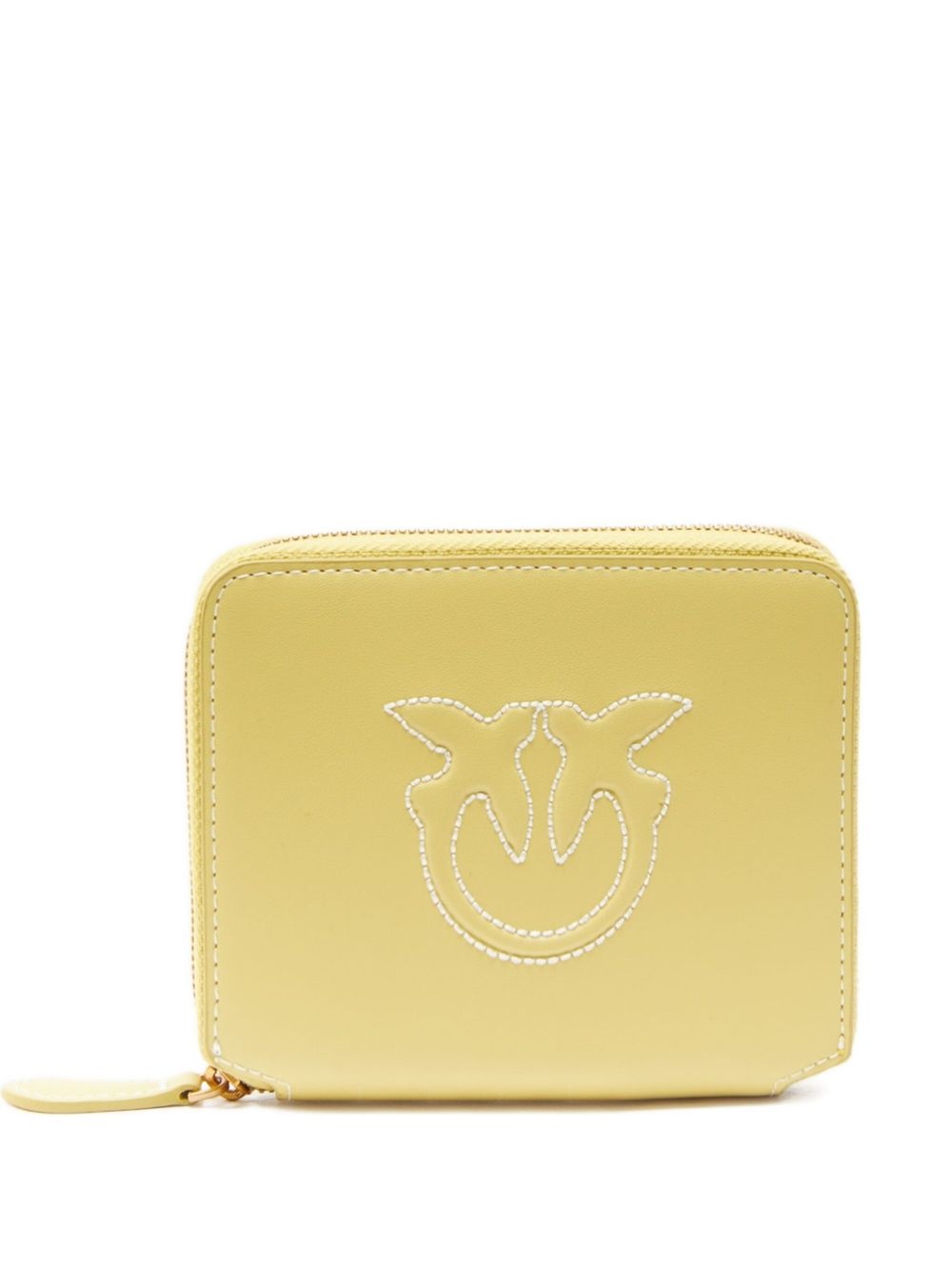 logo-embossed zip-around wallet - 1