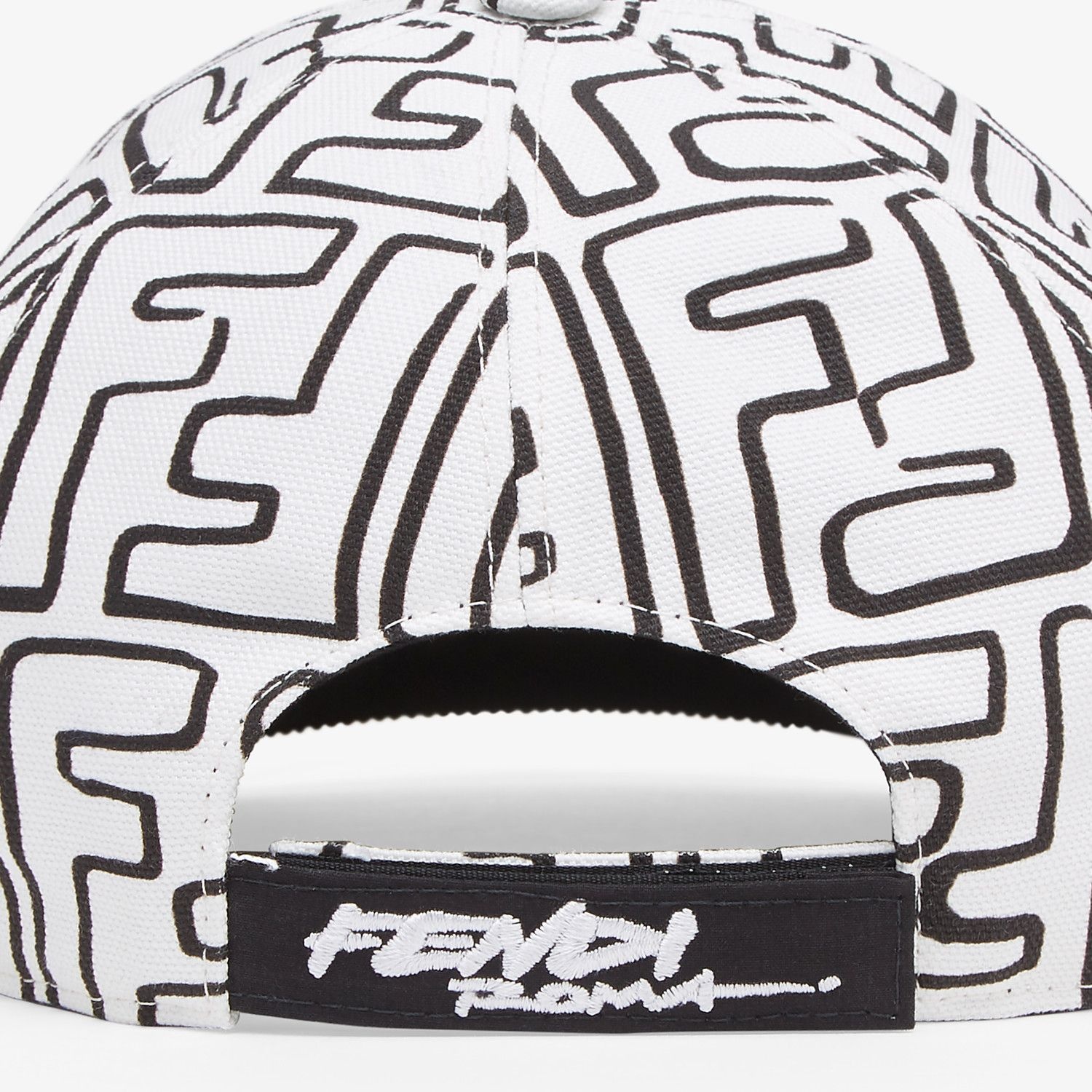 Fendi Roma Joshua Vides canvas baseball cap - 2