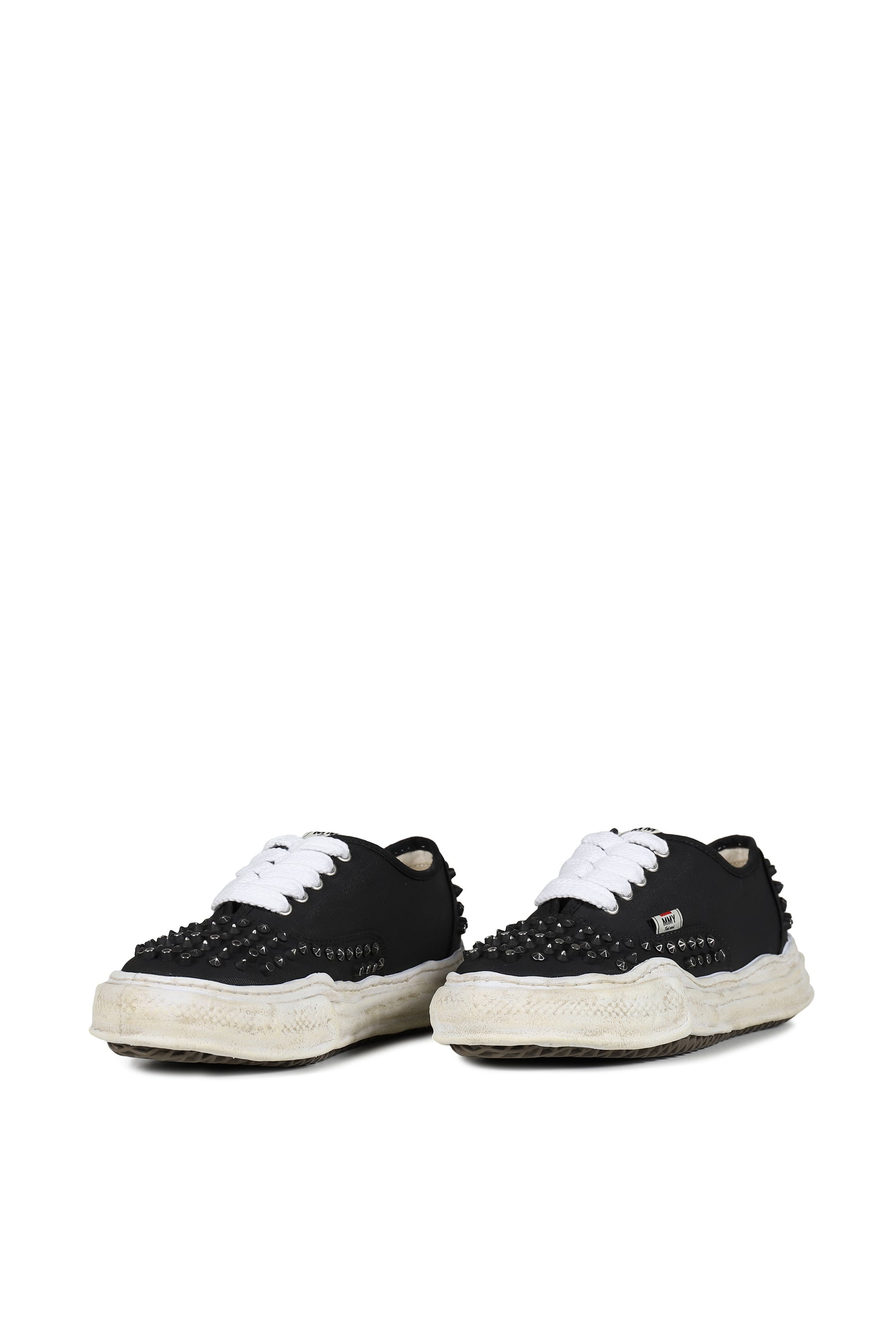 BAKER STUDDED CANVAS LOW / BLK - 6