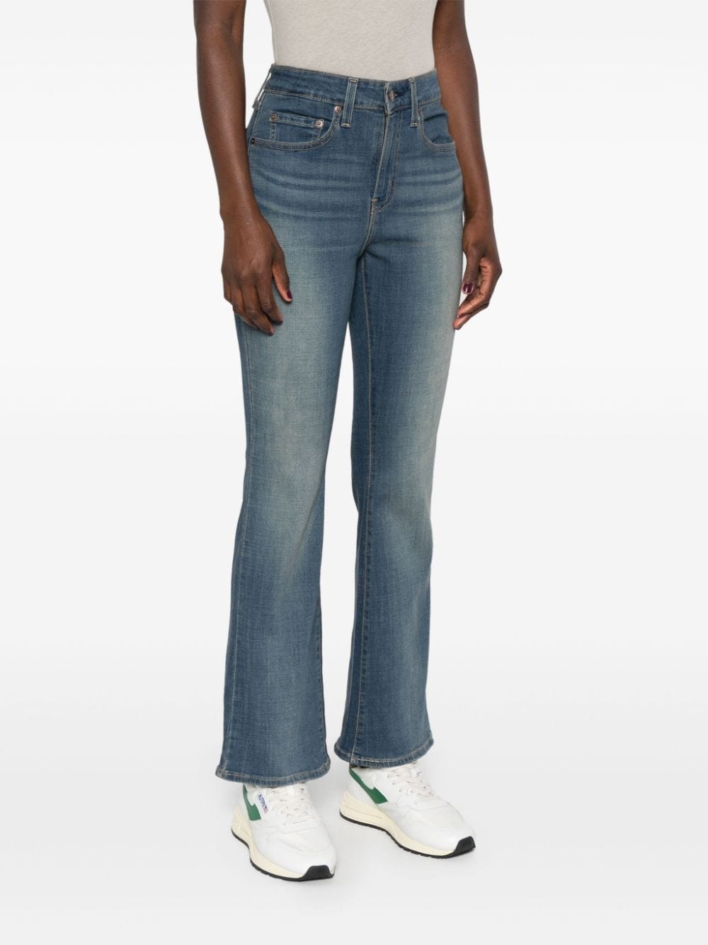 725 high-rise bootcut jeans - 3