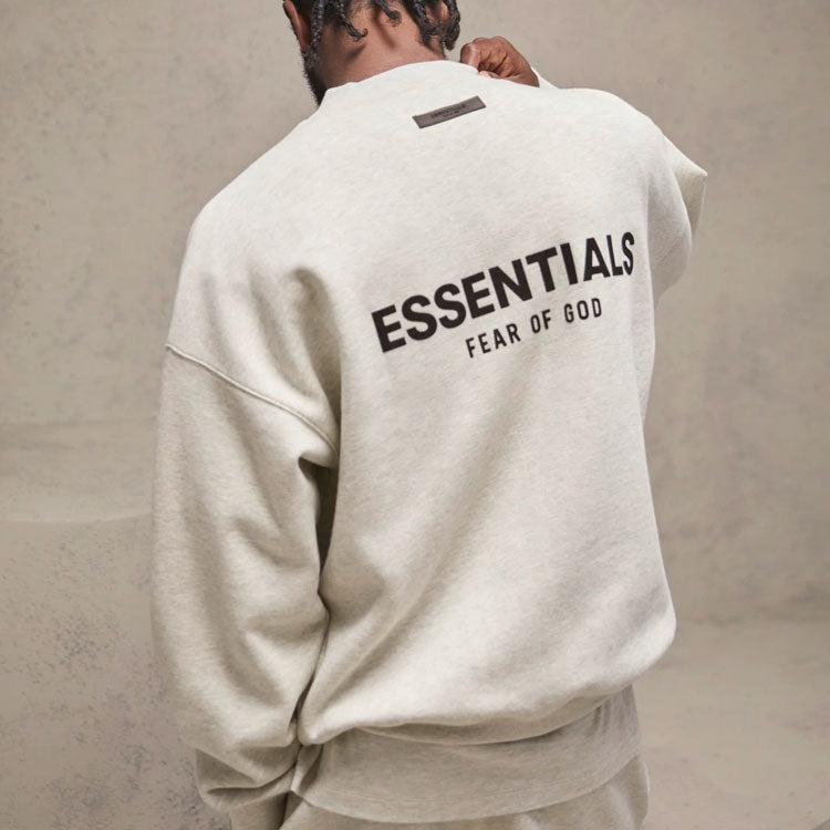 Fear of God Essentials FW22 Crewneck 'Dark Oatmeal' FOG-SS22-614 - 5