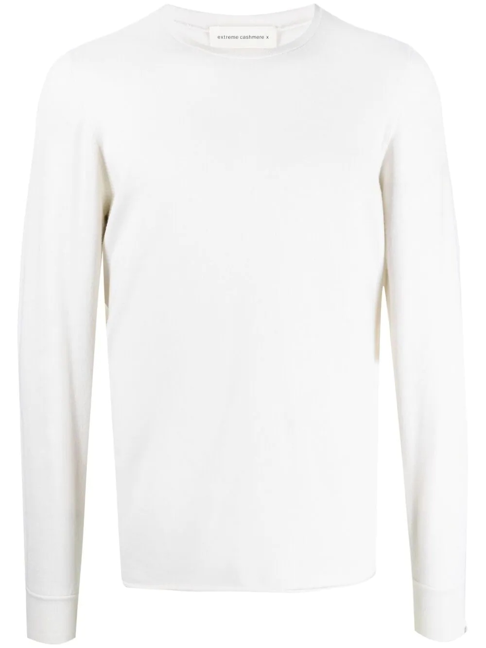 crew-neck cashmere sweatshirt - 1