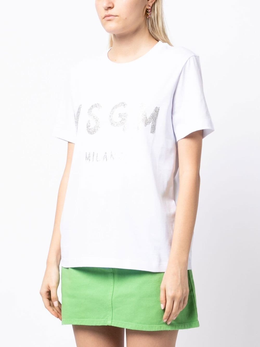 logo-print short-sleeve T-shirt - 3