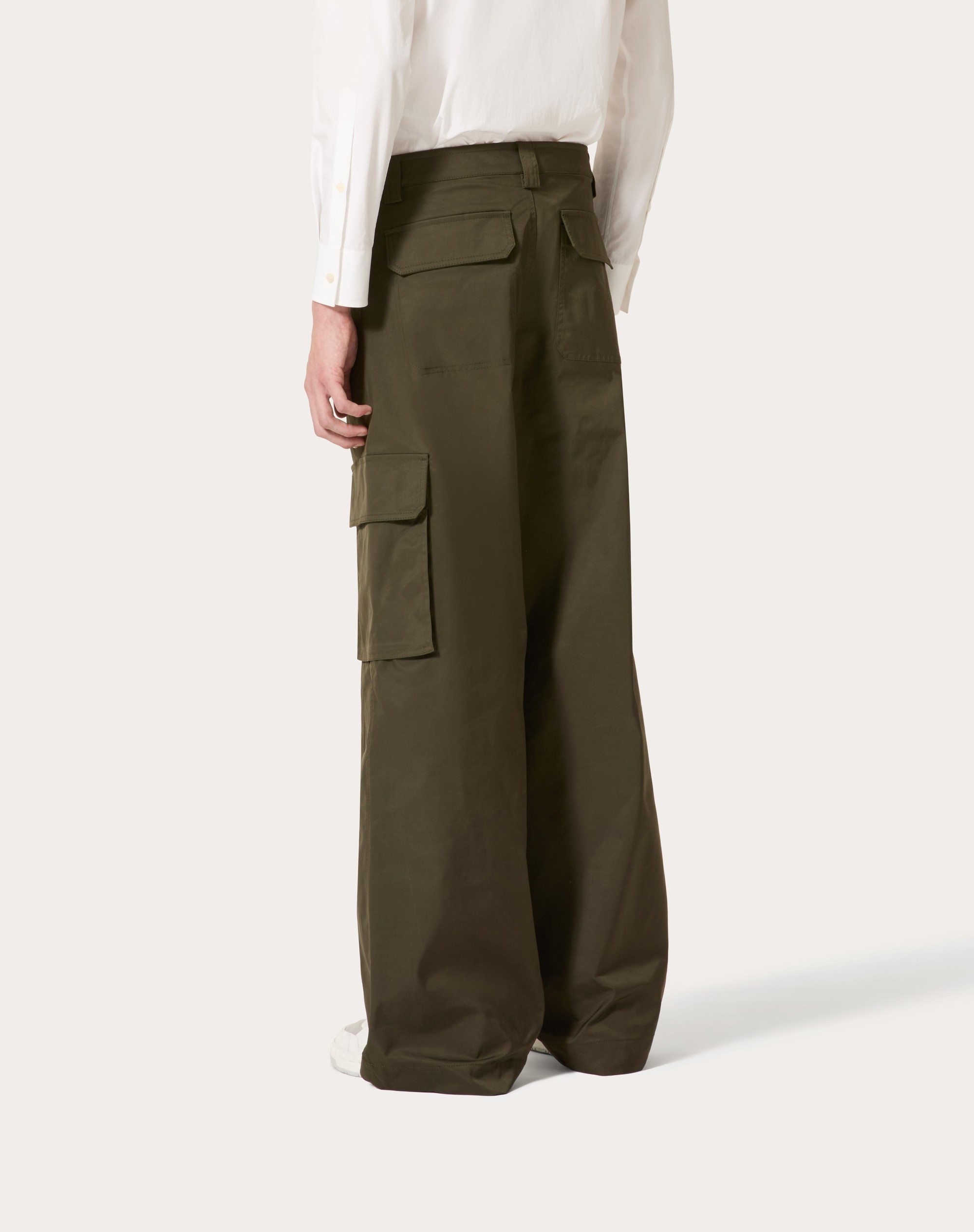 NYLON CARGO PANTS - 4