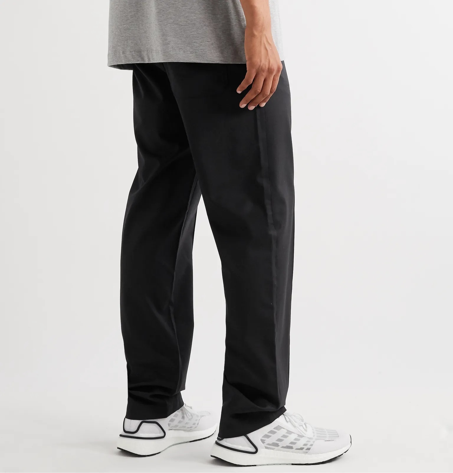 Wool-Blend Twill Track Pants - 4