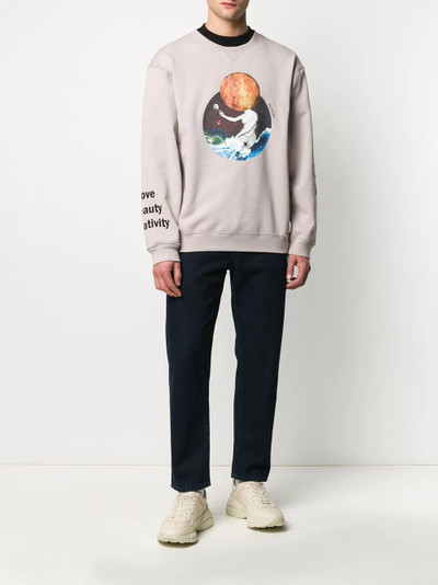 Valentino graphic print sweatshirt outlook