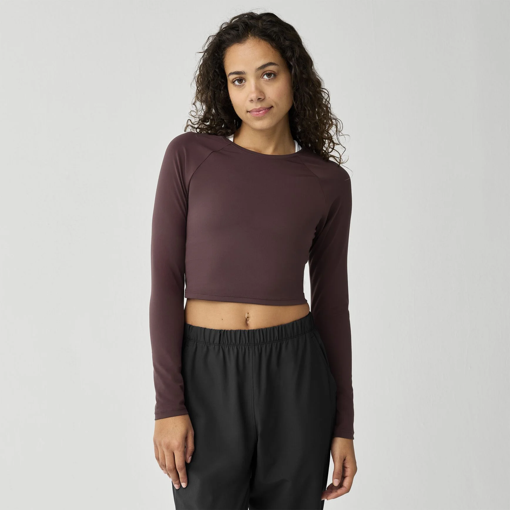 Luxe Crop Long Sleeve - 1