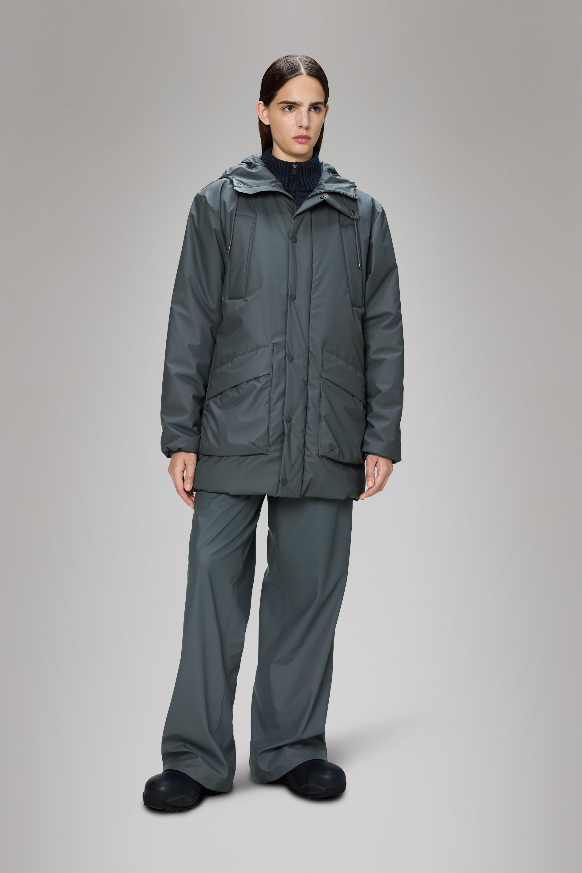 Lohja Long Insulated Cargo Jacket - 4