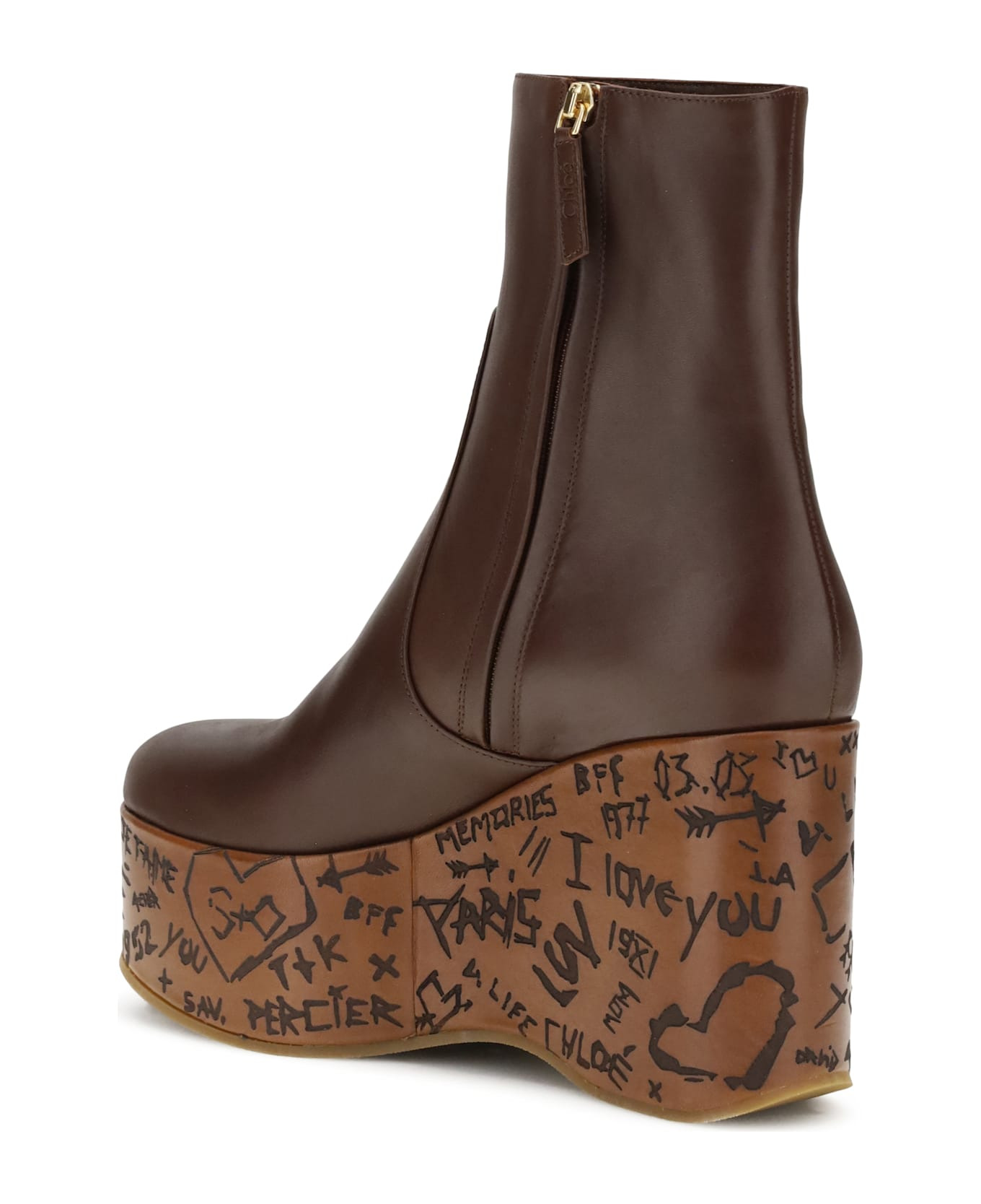 Maxime Wedge Ankle Boots - 3