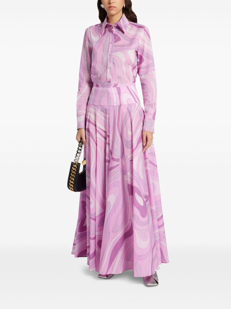 PUCCI Marmo-print maxi skirt outlook