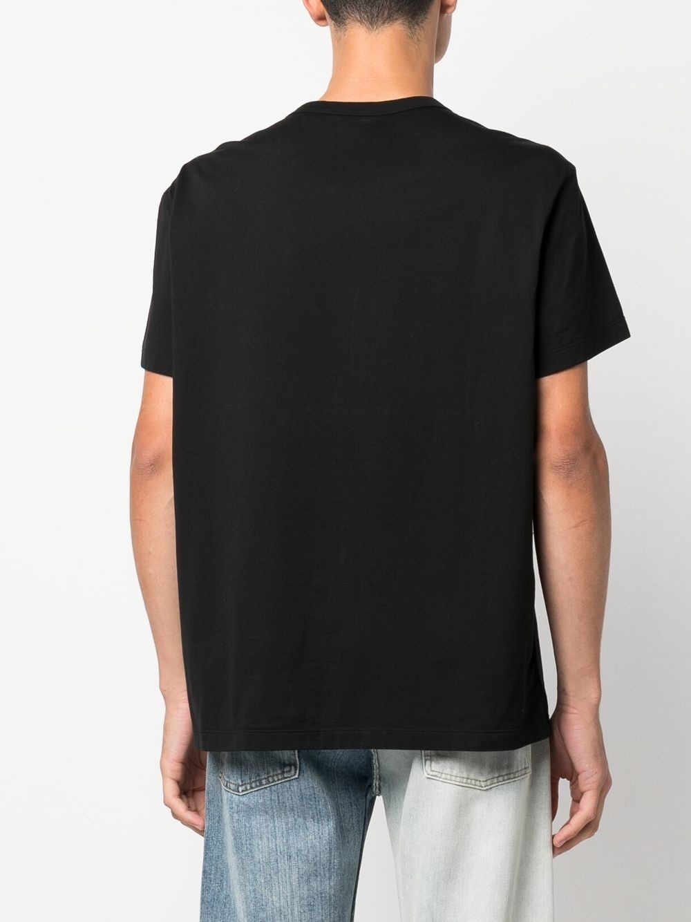Maison Margiela graphic-print short-sleeve T-shirt | REVERSIBLE