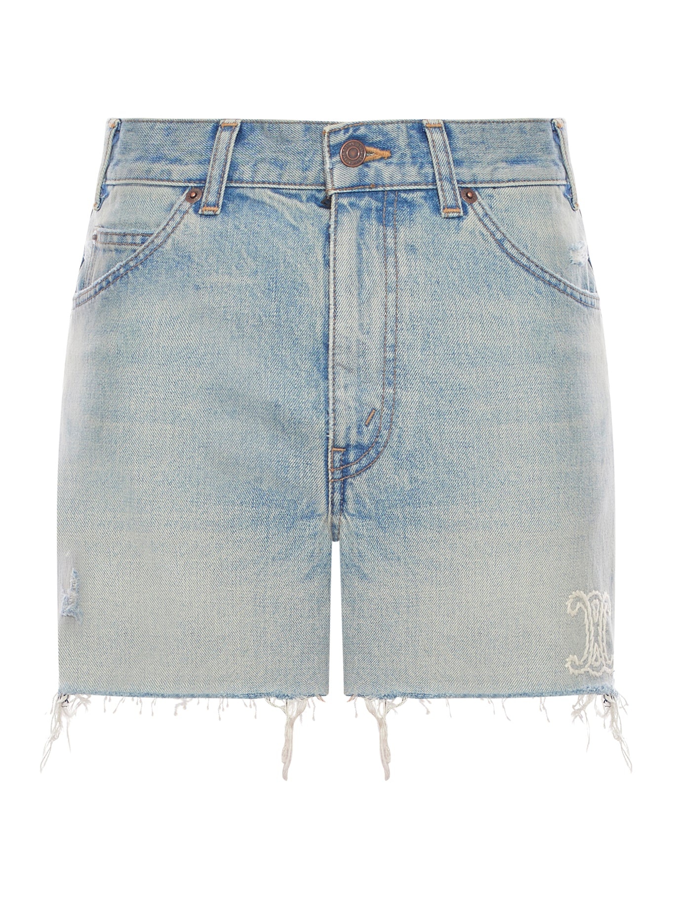 【CELINE・セリーヌ】 DENIM SHORTS CELINE EMBROIDERED WASHED DENIM SHORTS | suitnegozi | REVERSIBLE