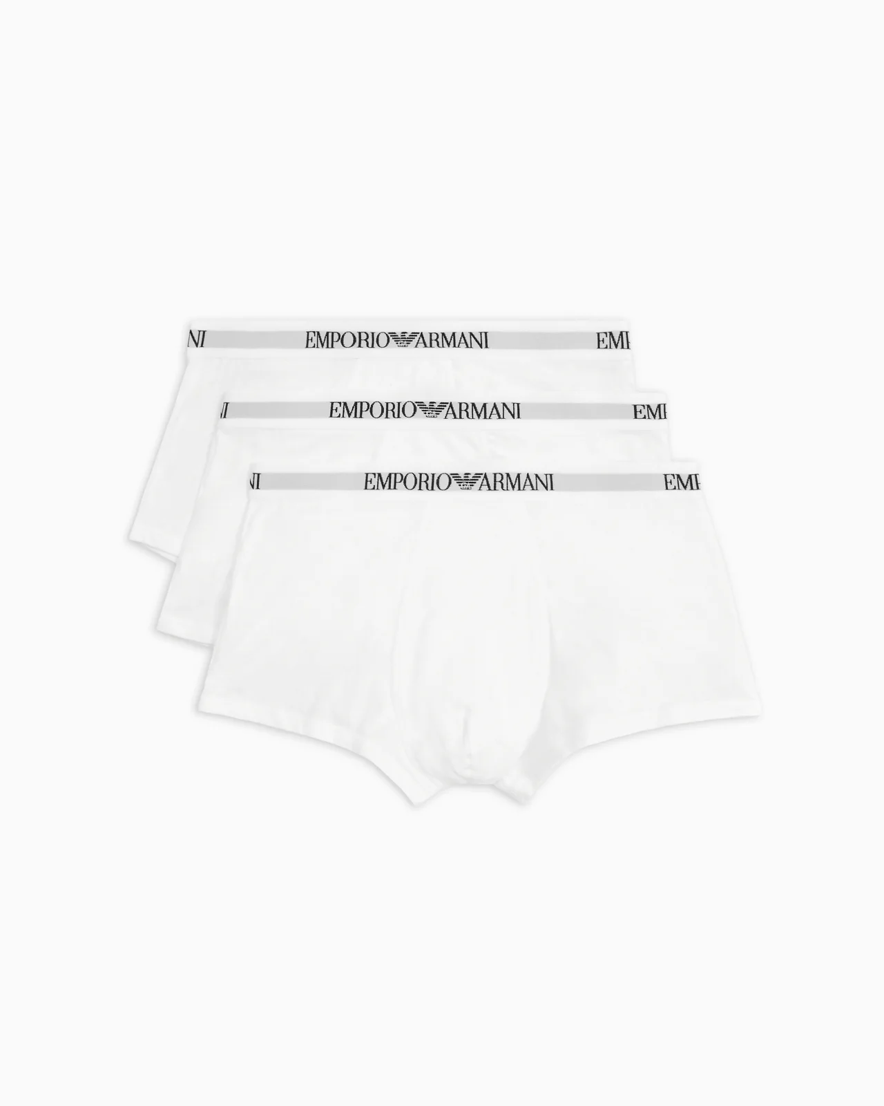 Three-pack of pure cotton basic boxer briefs - 1
