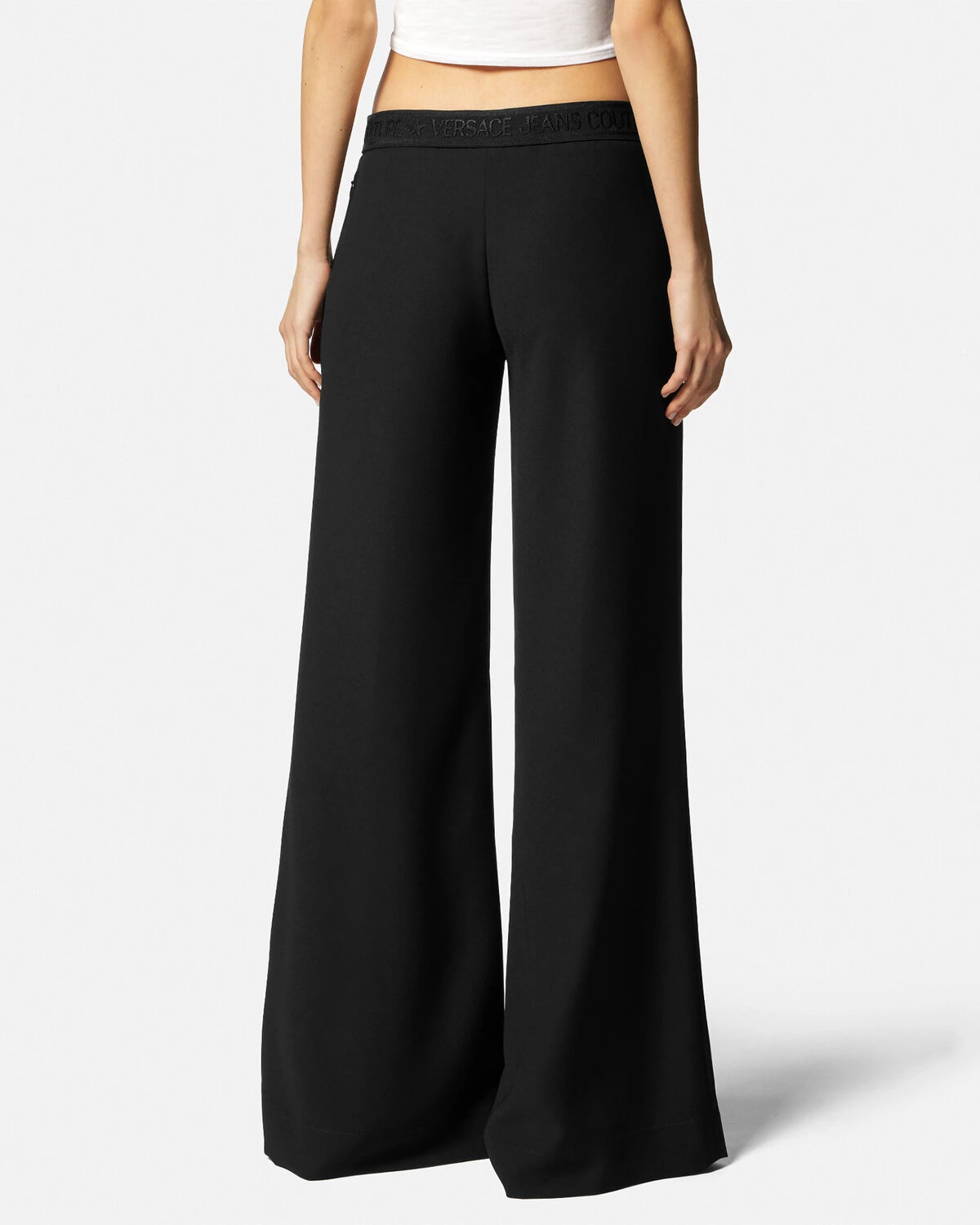 Logo Wide Pants - 4