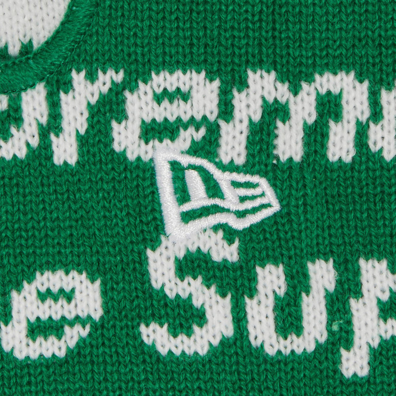 Supreme x New Era Repeat Balaclava 'Green' 3