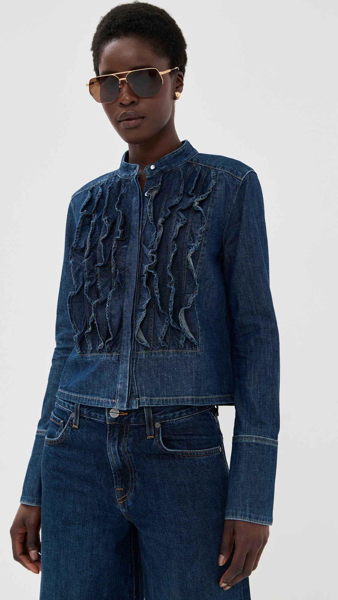 Denim Patti Buttondown - 1