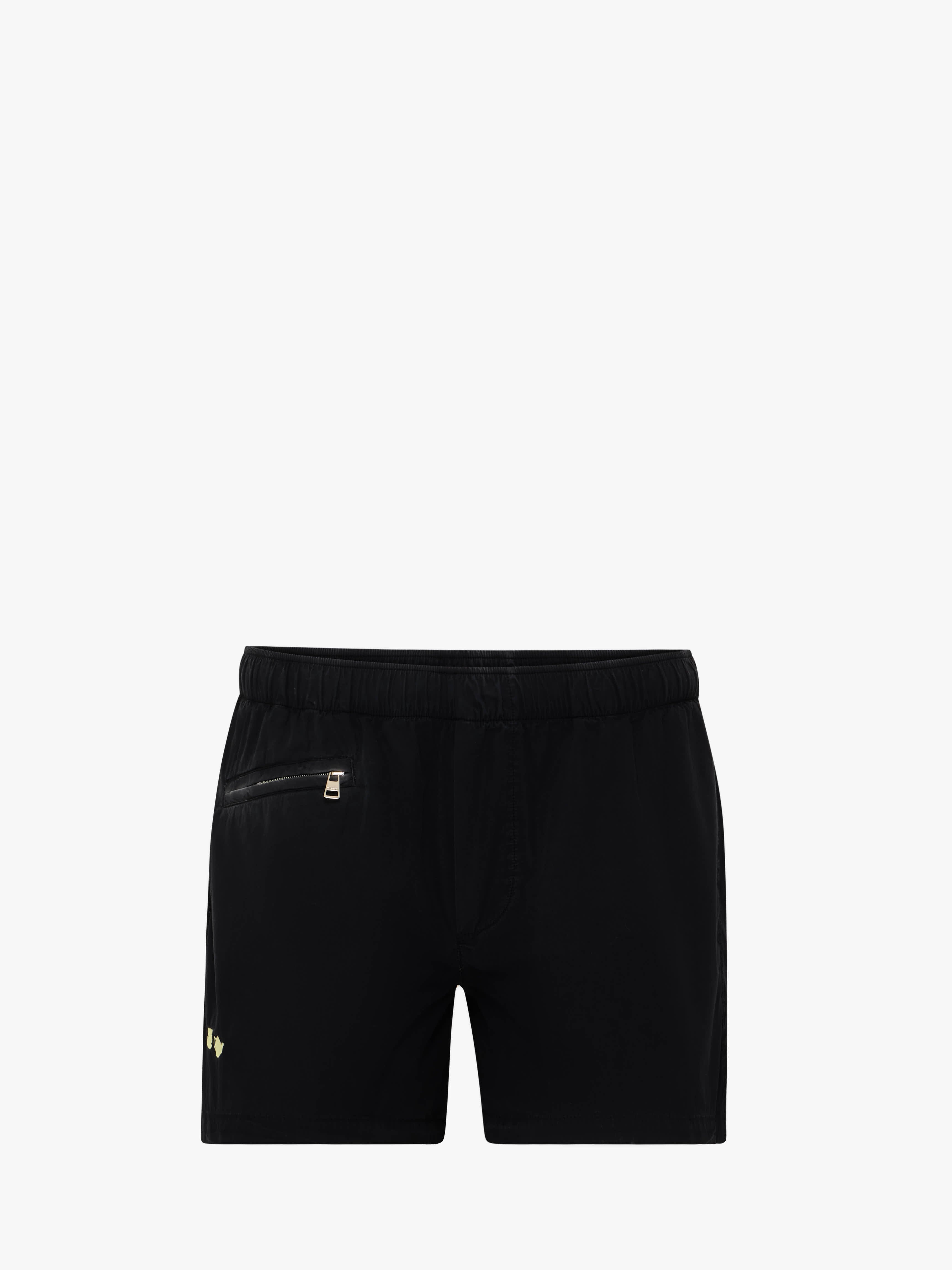 CONTRAST EMBROIDERY SHORTS - 1
