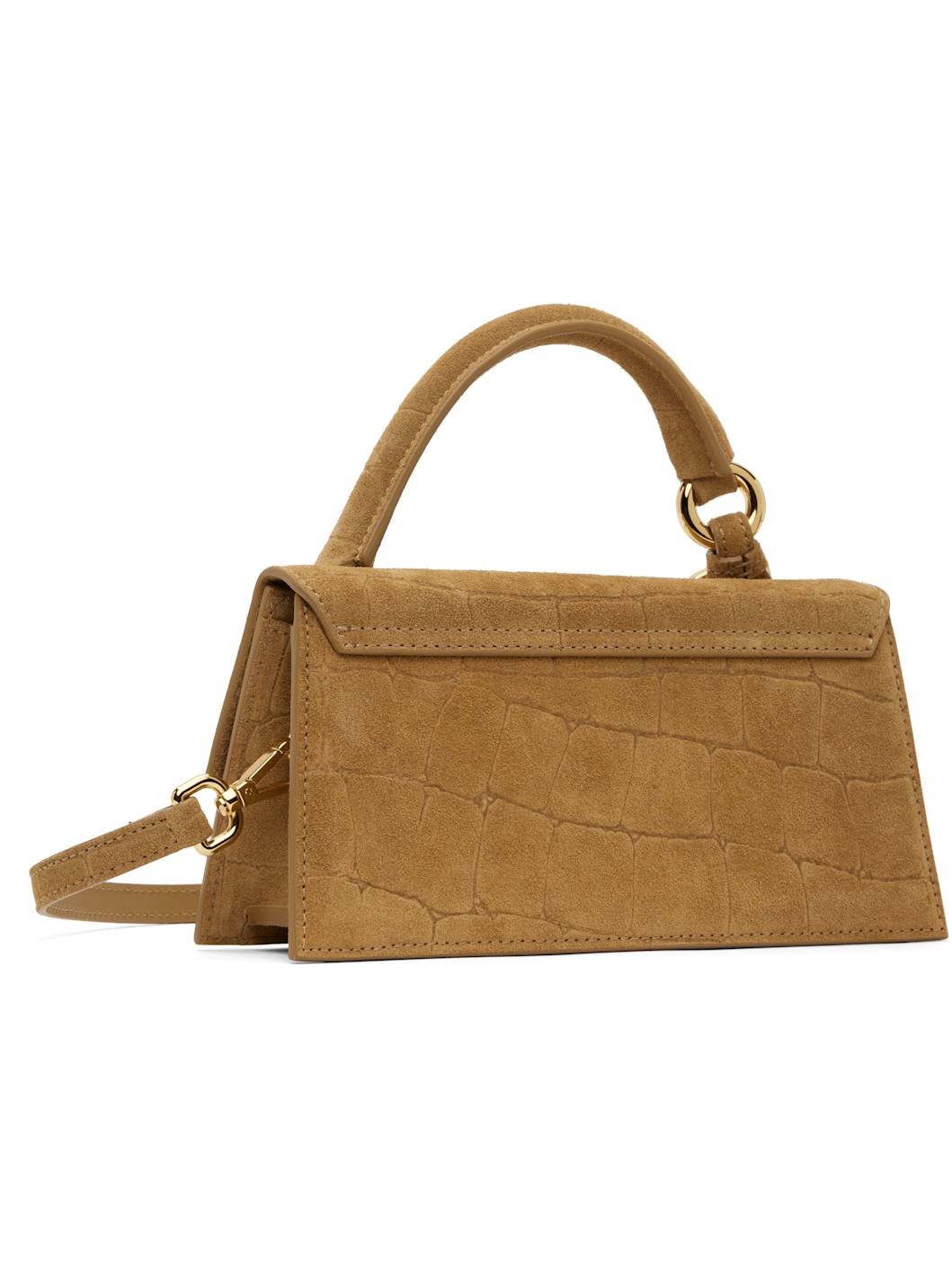Tan La Croisière 'The long Chiquito with buckle' Bag - 3