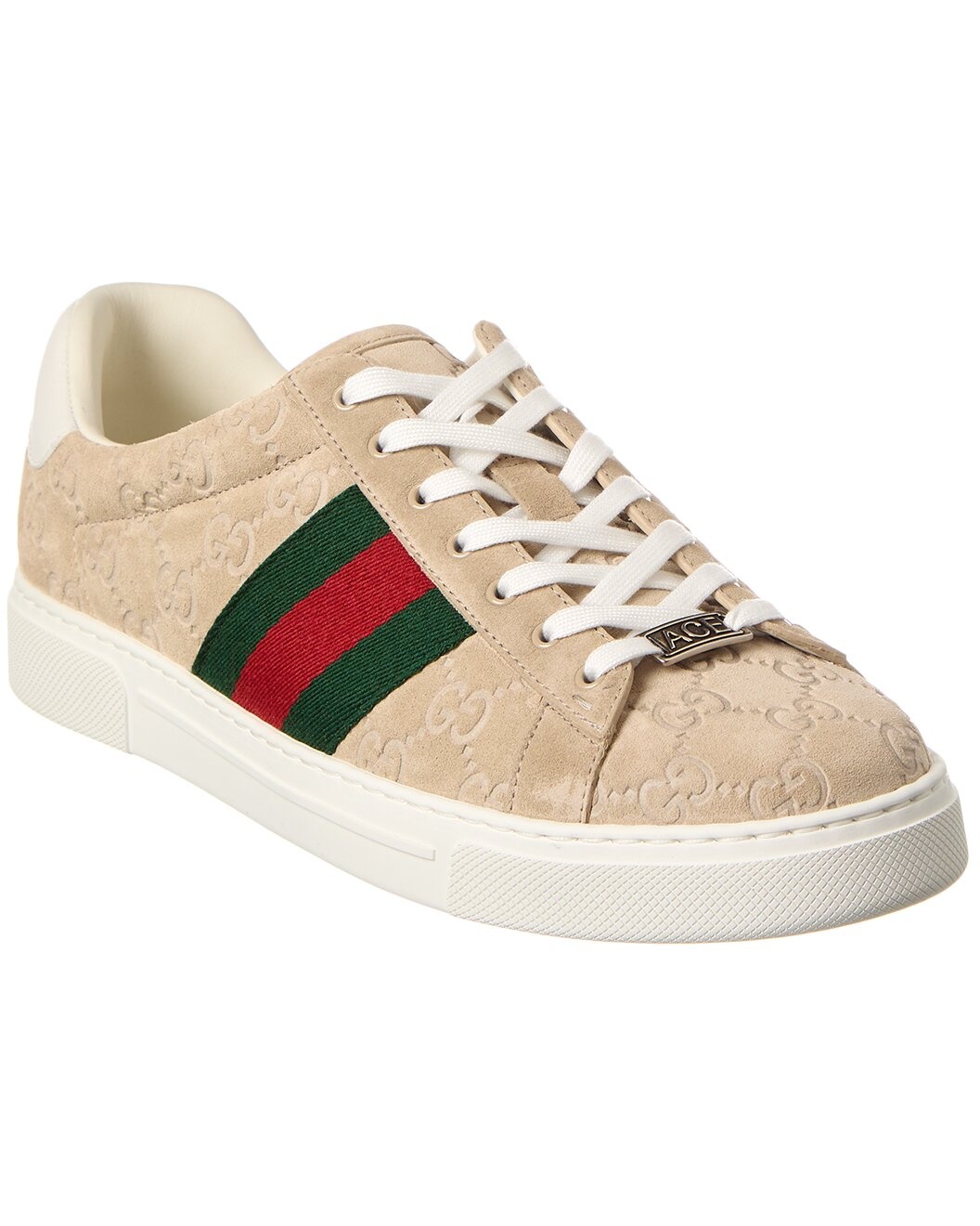 Gucci Ace GG Suede Sneaker - 1
